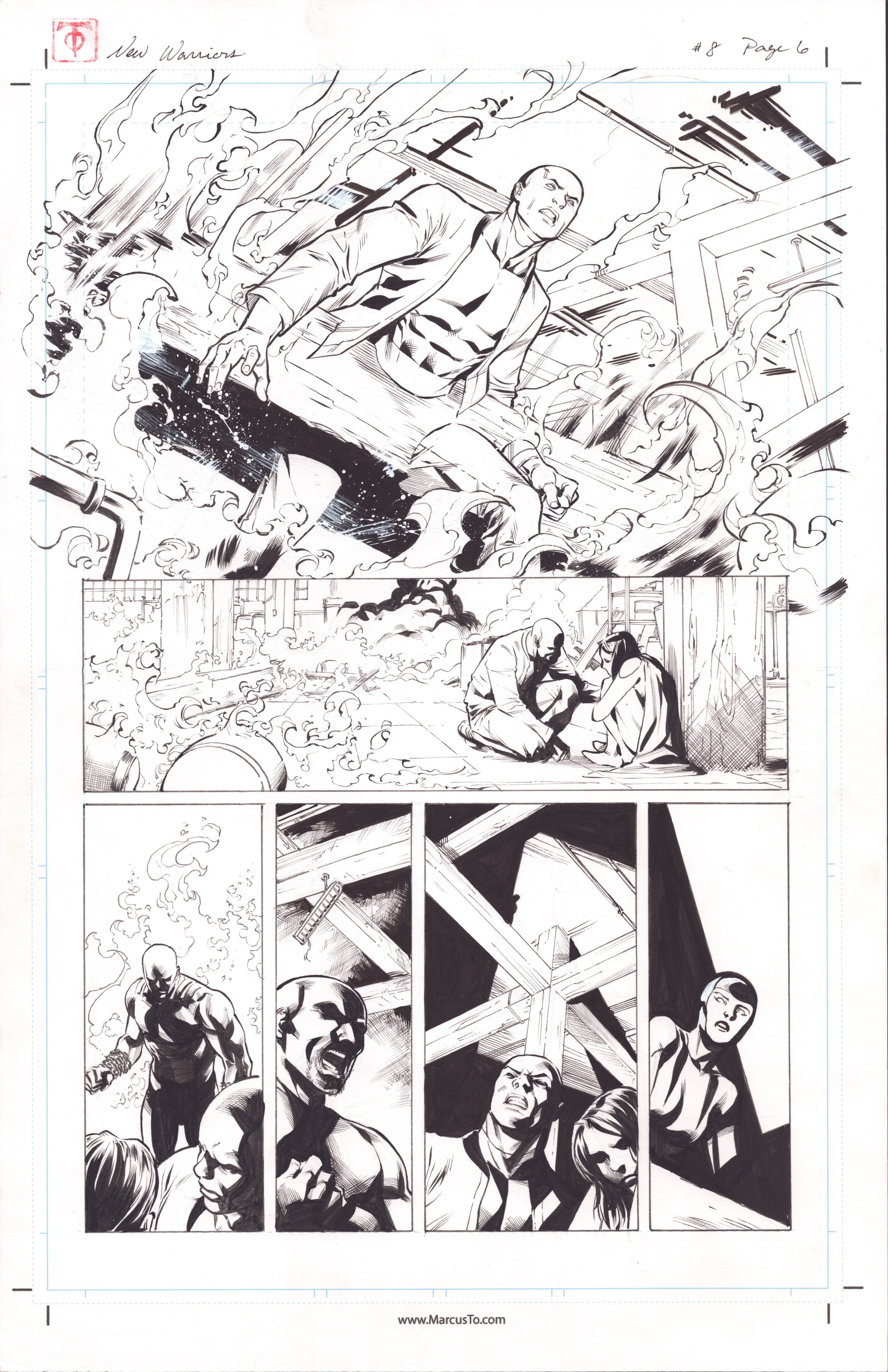 New Warriors Issue #8, Page 6