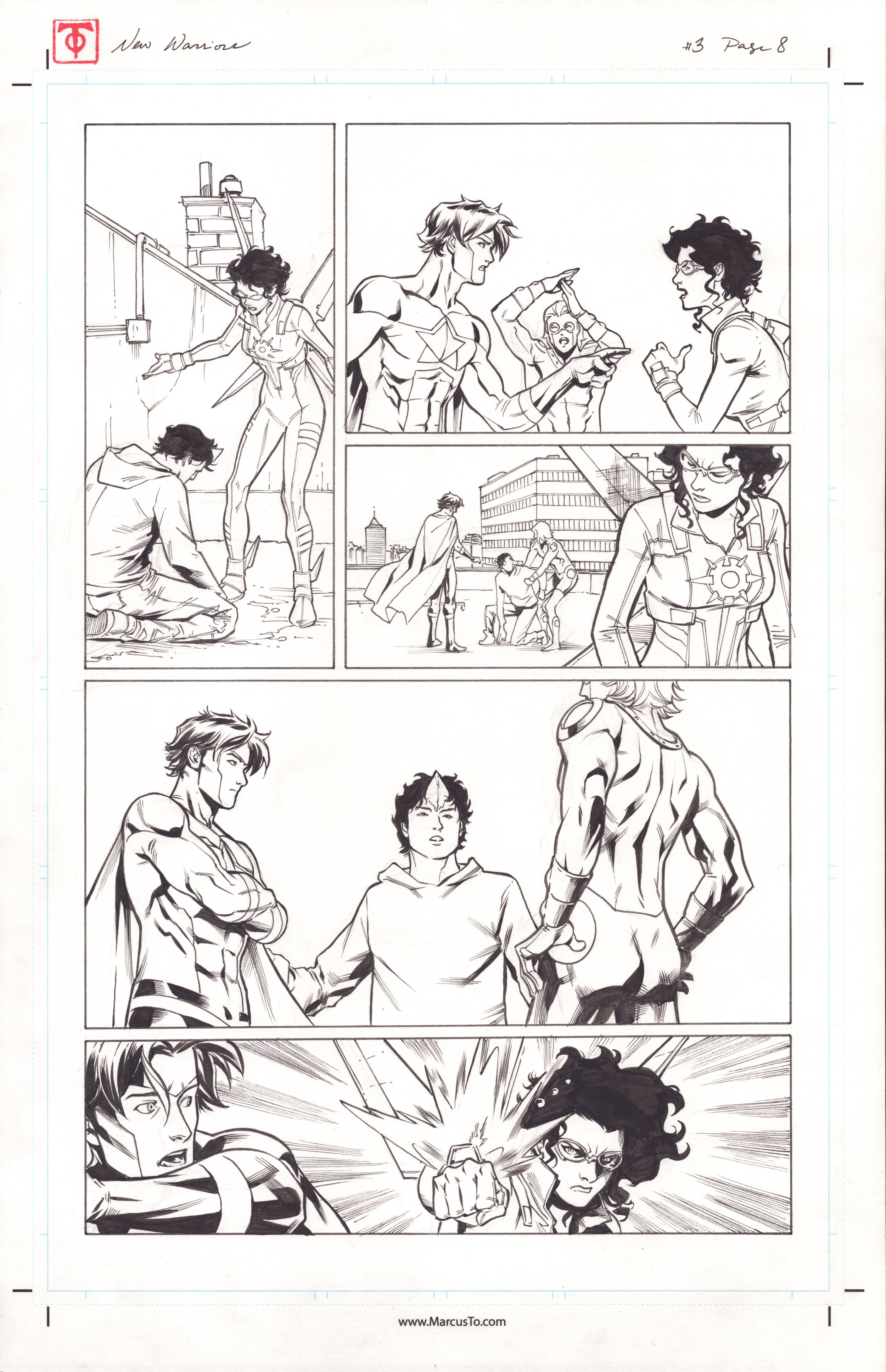 New Warriors Issue #3, Page 8
