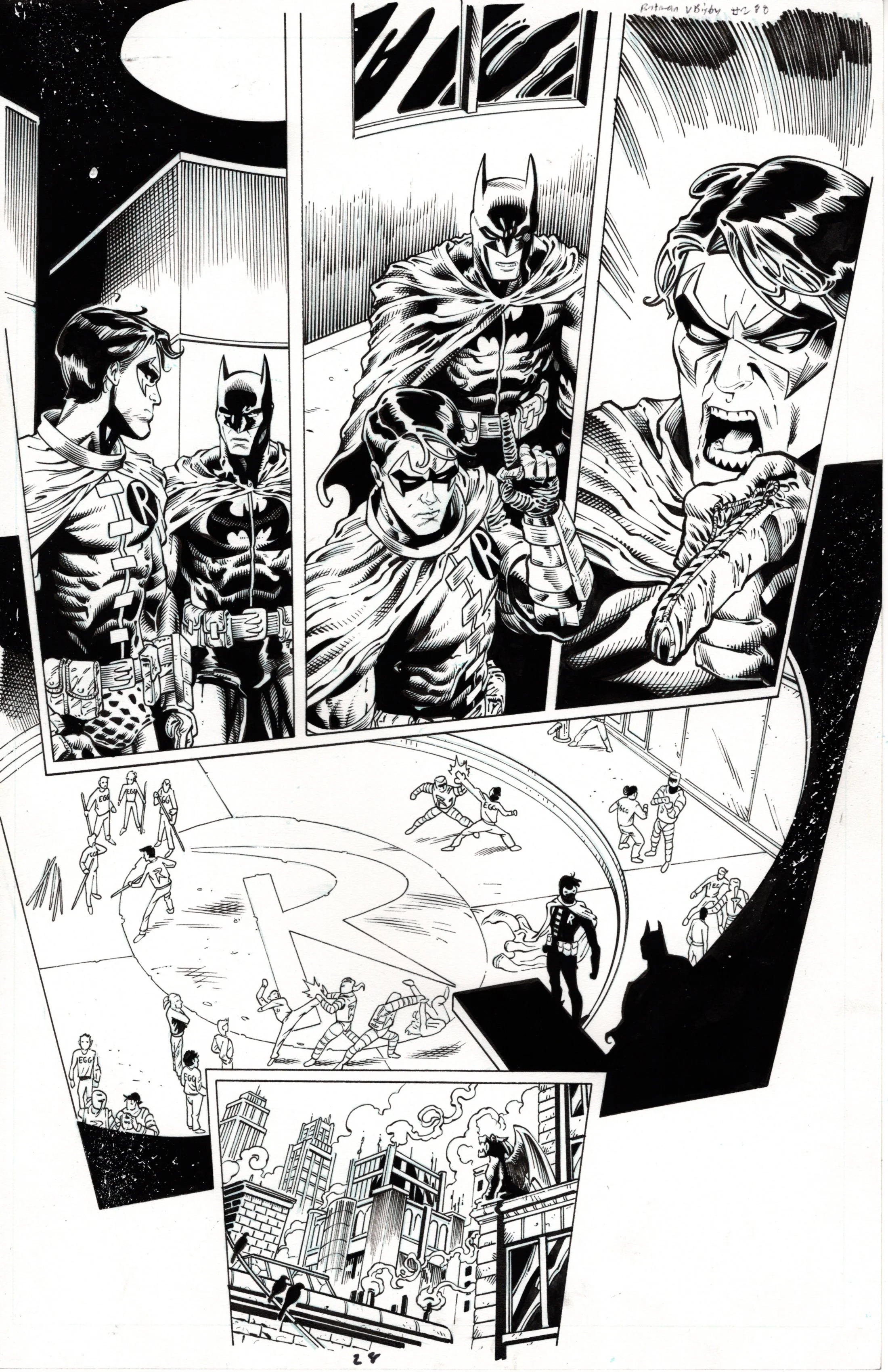 Image of Batman vs. Bigby! A Wolf in Gotham #2 Page 08