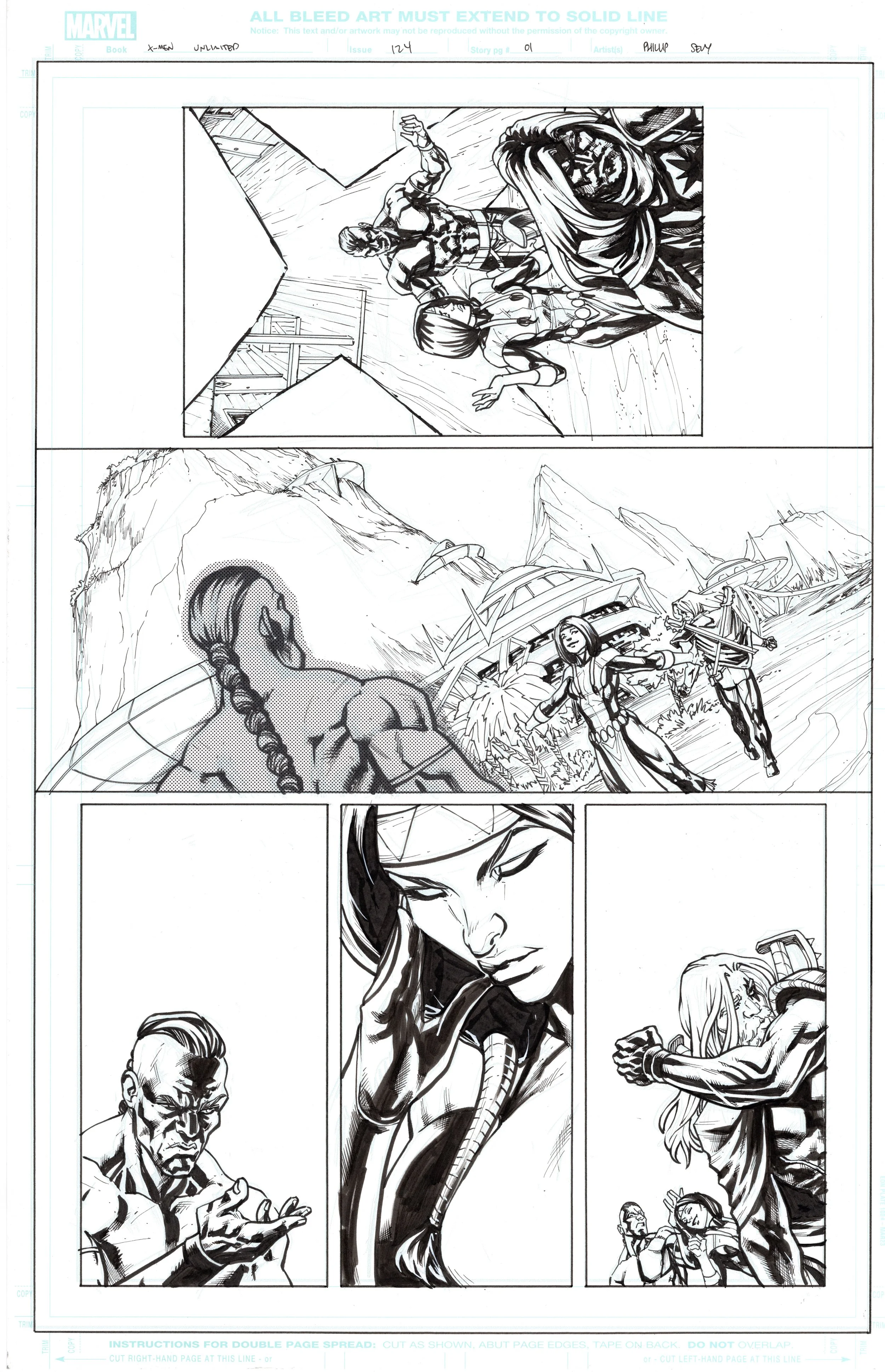 Image of X-Men Unlimited Infinity #124, Page 1