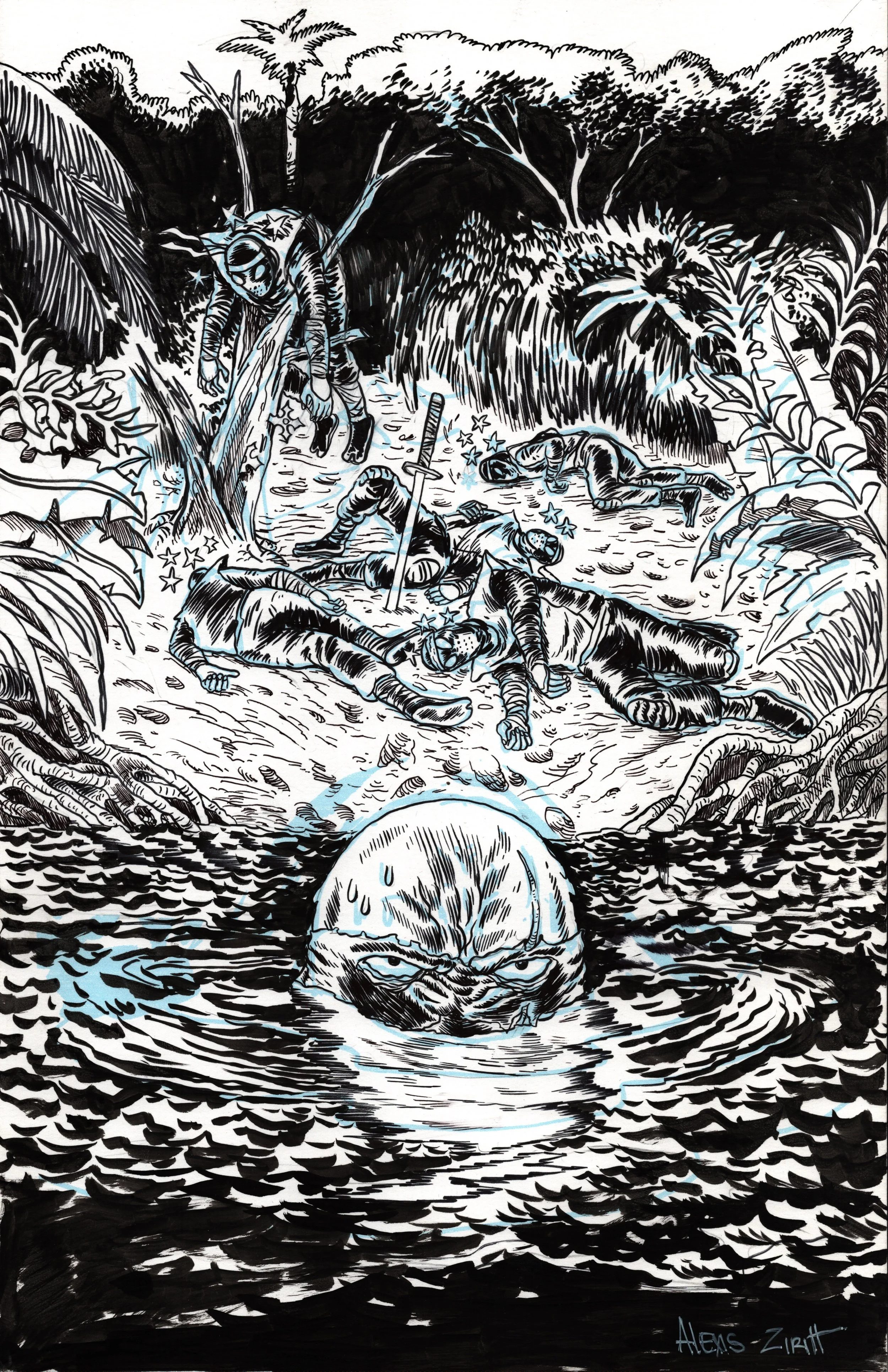 Image of TMNT #3 IDW Webshop HC Variant Cover