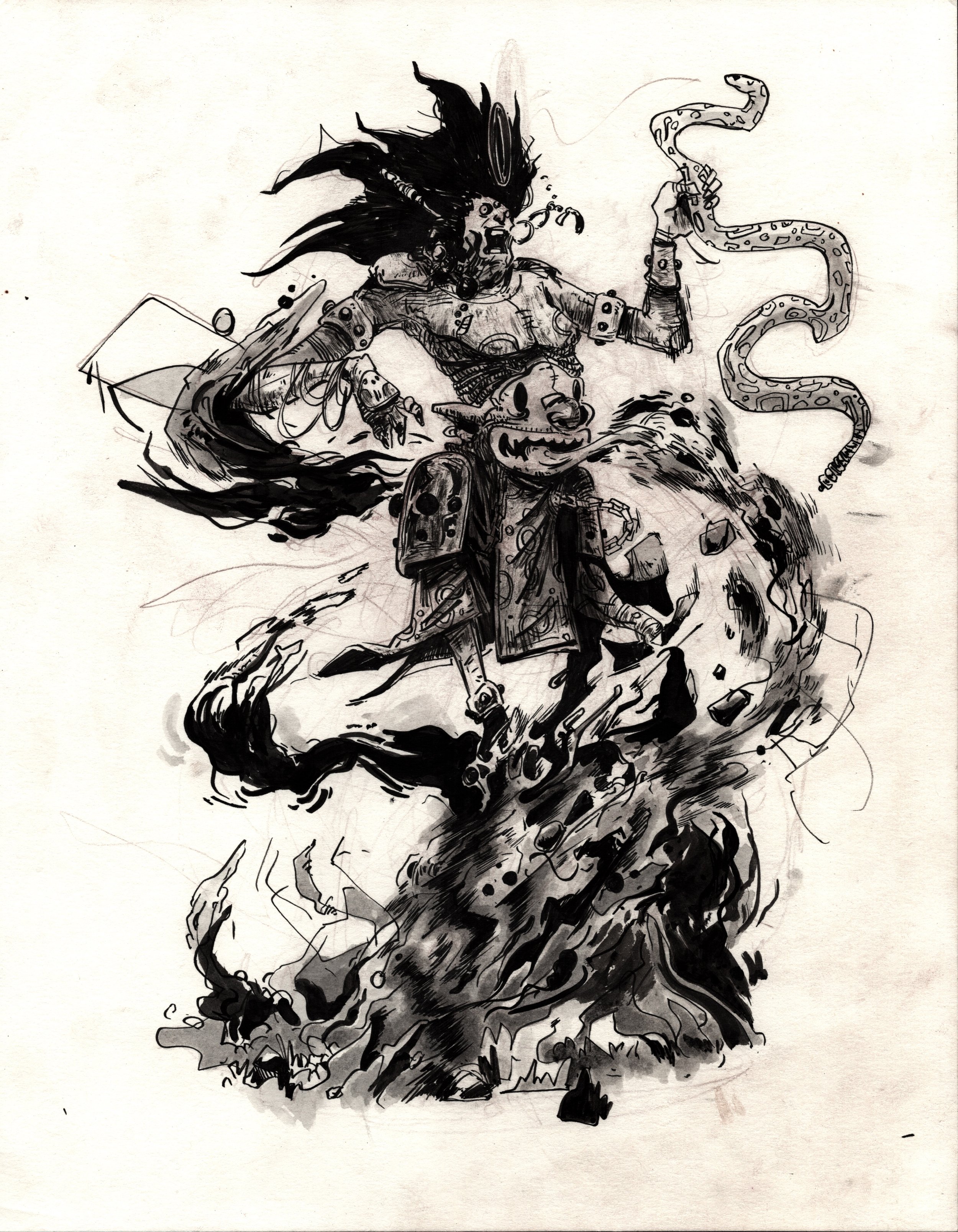 Shaman by Eric Bonhomme