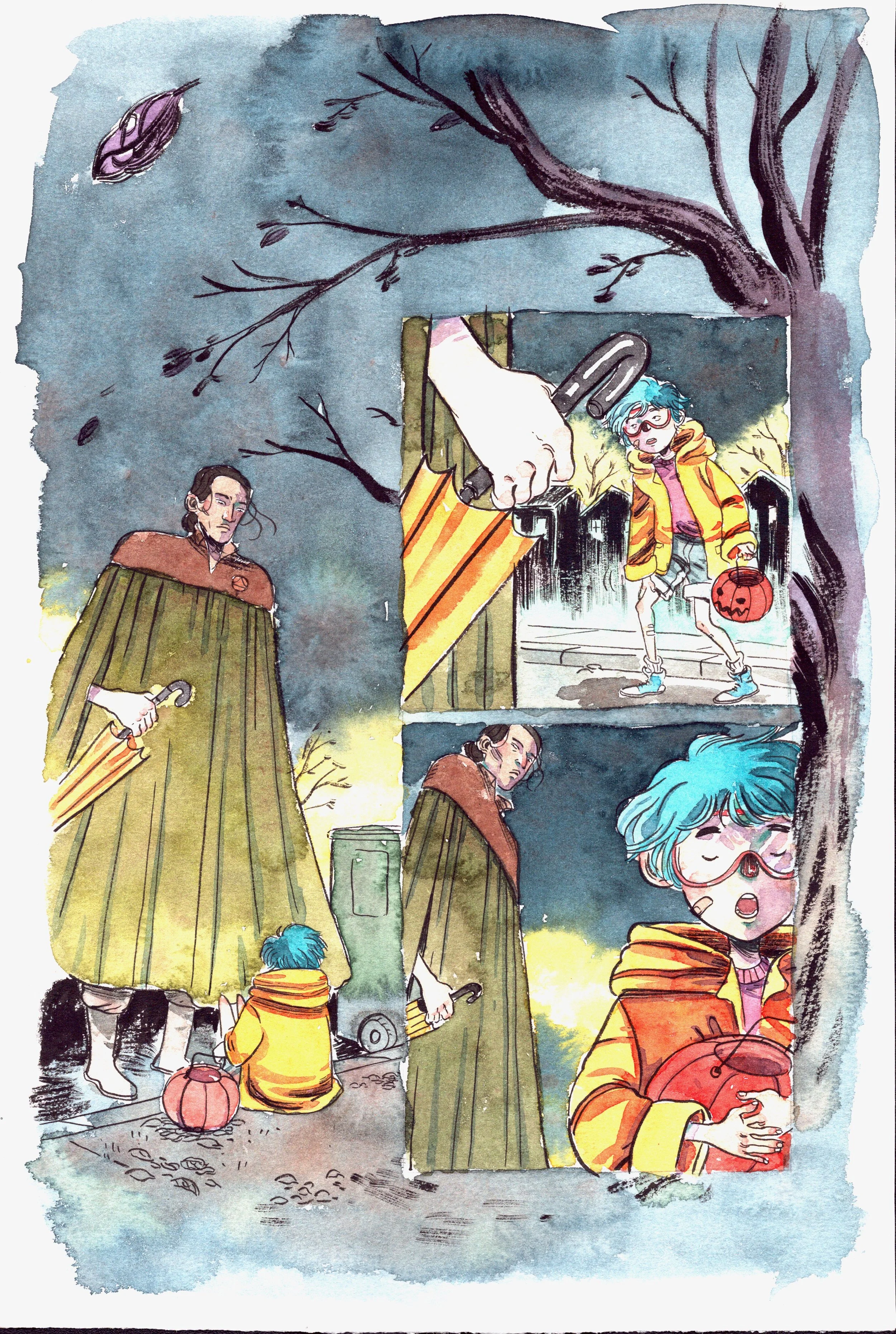 Image of The Oddly Pedestrian Life of Christopher Chaos Halloween Special: Halloween Page 2