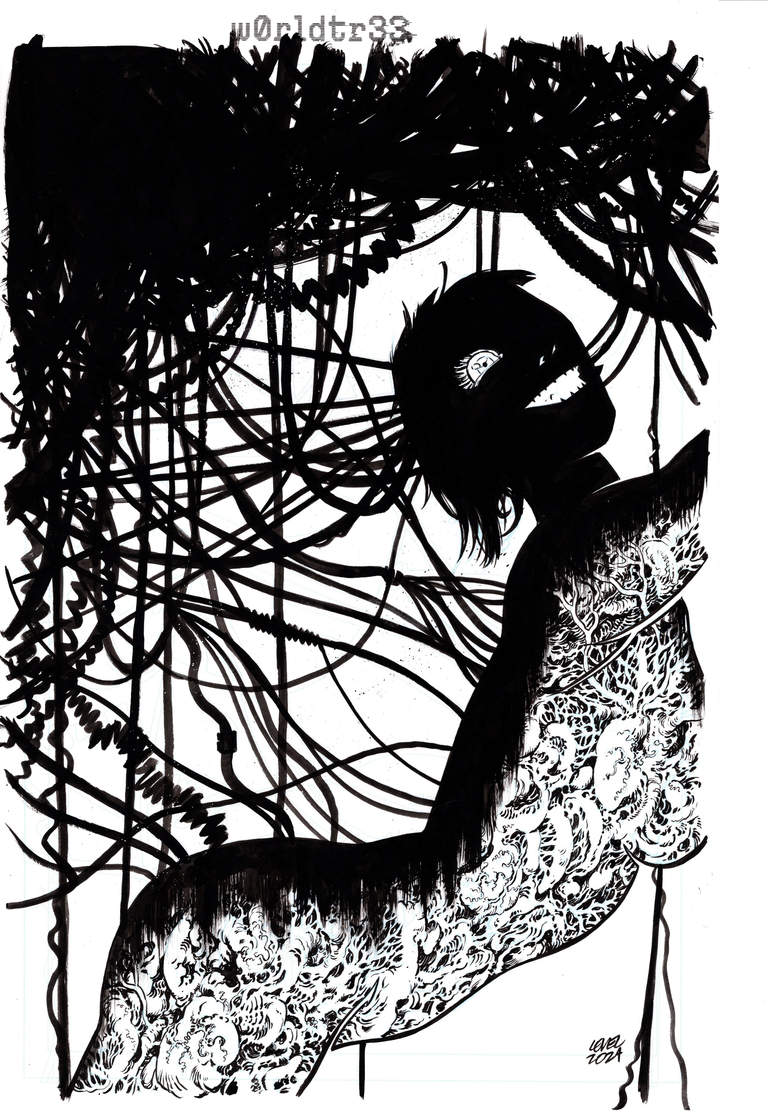 W0rldtr33 #14 Cover C w/ Overlay