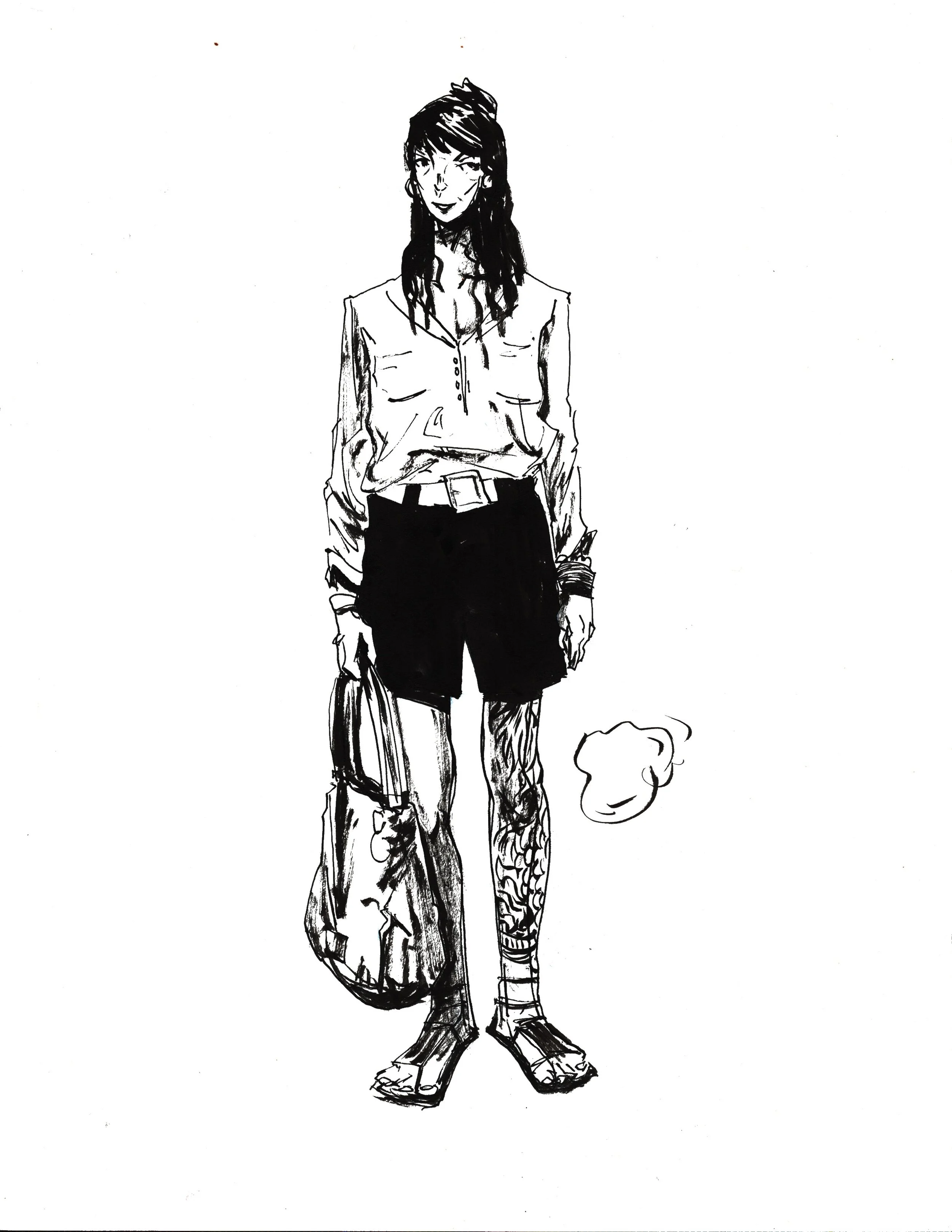 Character Study by Eric Bonhomme