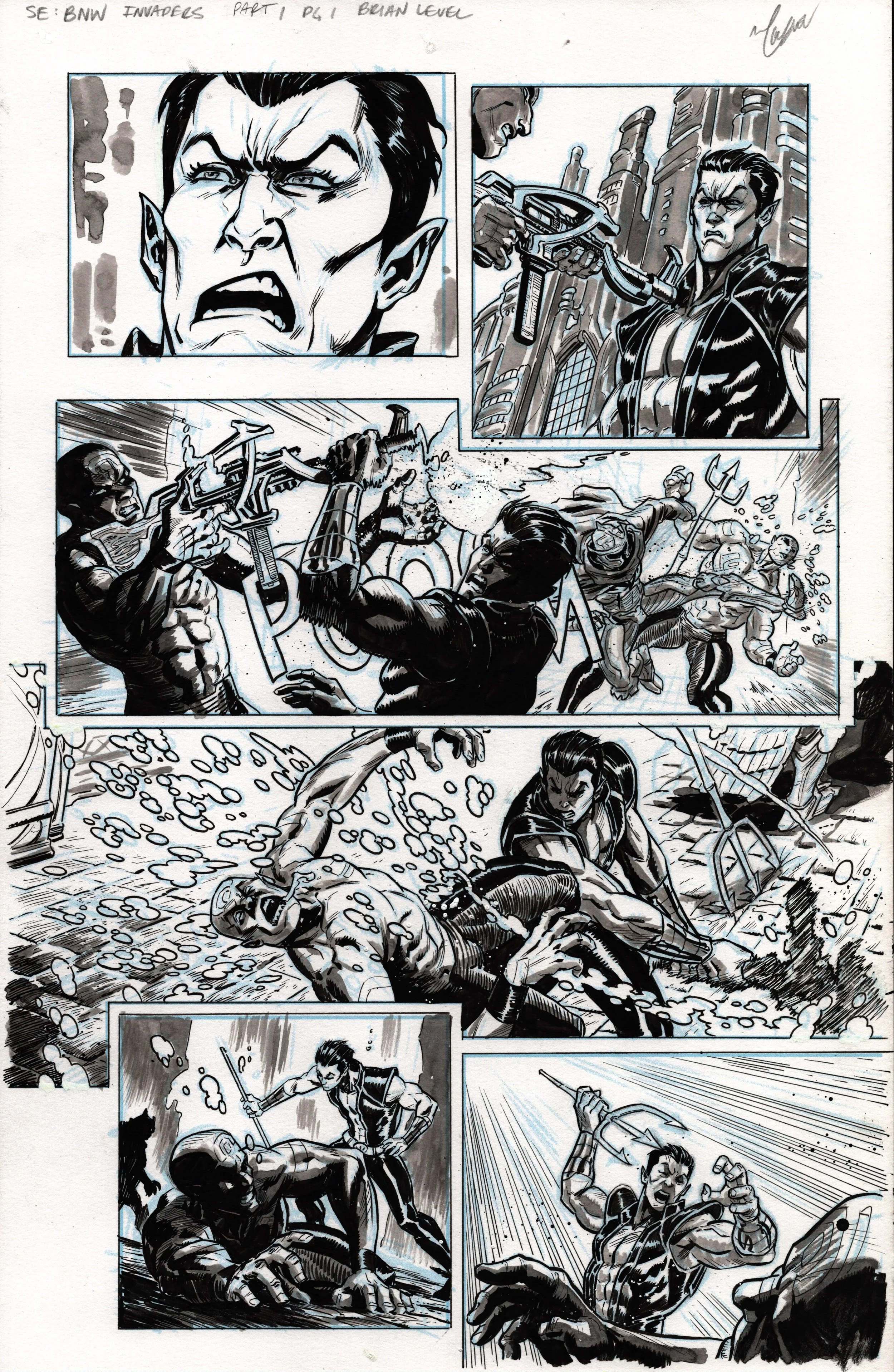 Image of Secret Empire: Brave New World #1 Page 01