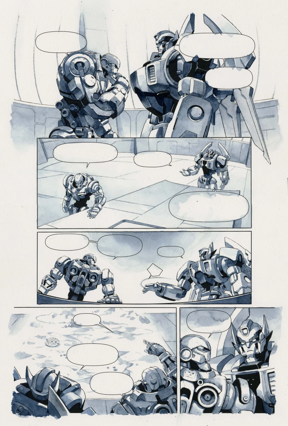 ASTROBOTS VOL 1 PAGE 26 Comic Art