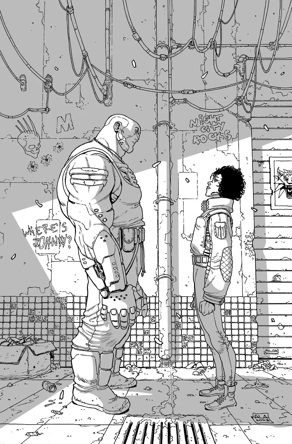Cyberpunk 2077: Kickdown #1 Cover C