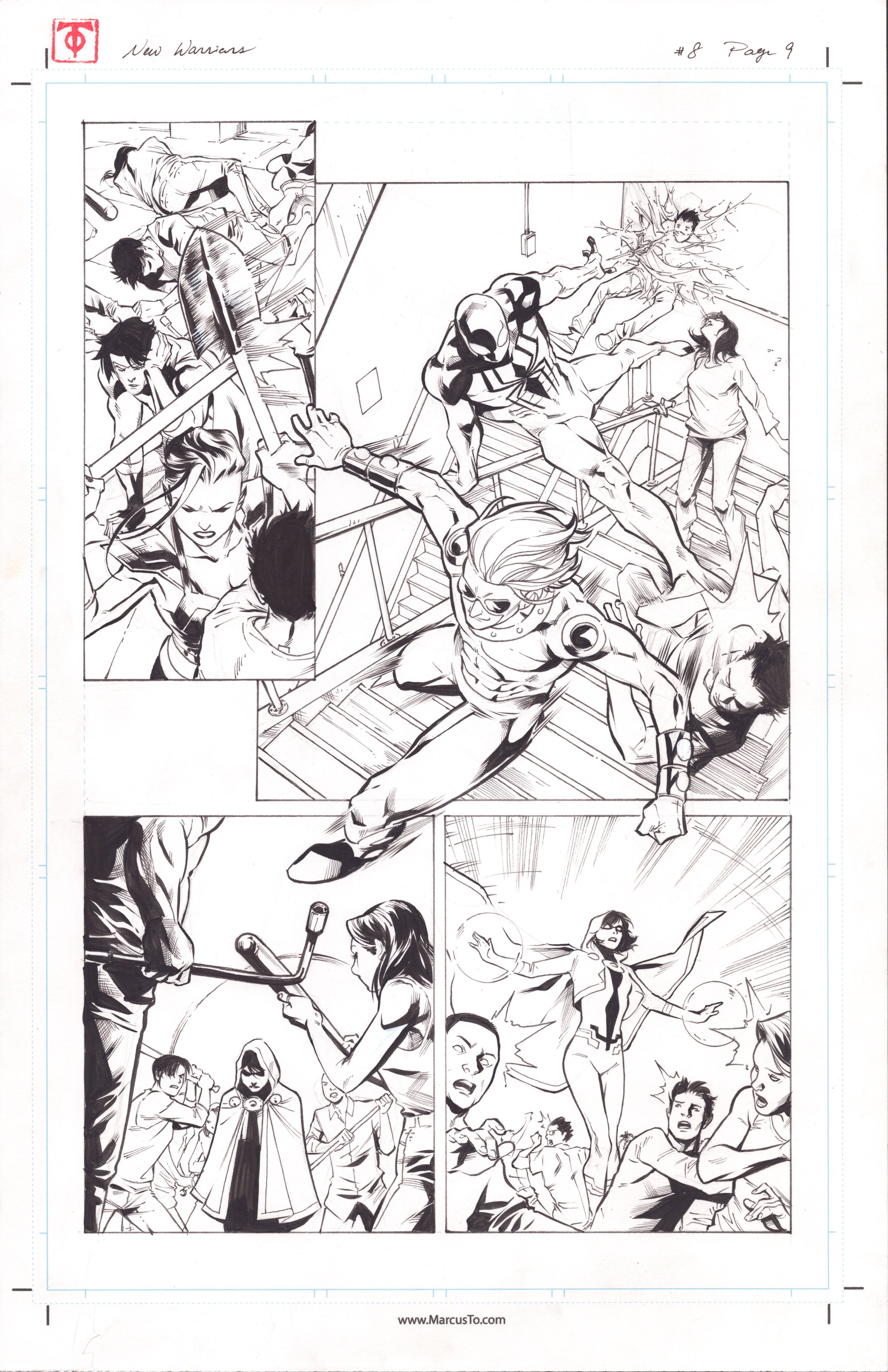 New Warriors Issue #8, Page 9