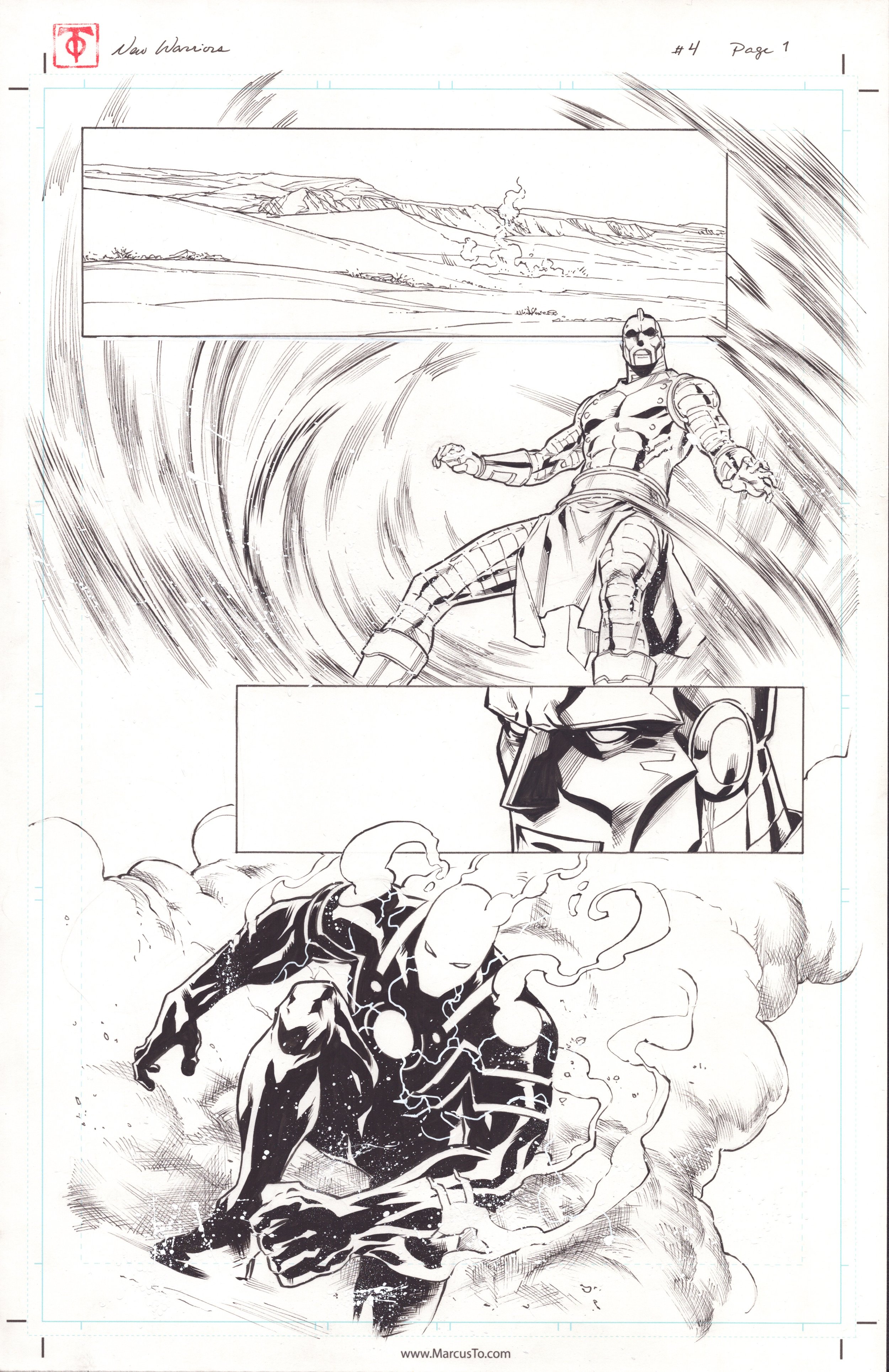 New Warriors Issue #4, Page 1