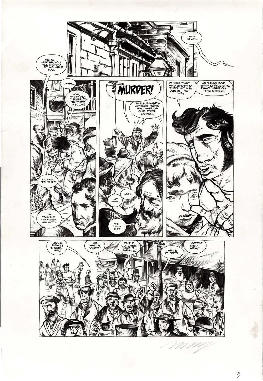 JENNY FINN #1 PAGE 13 Comic Art