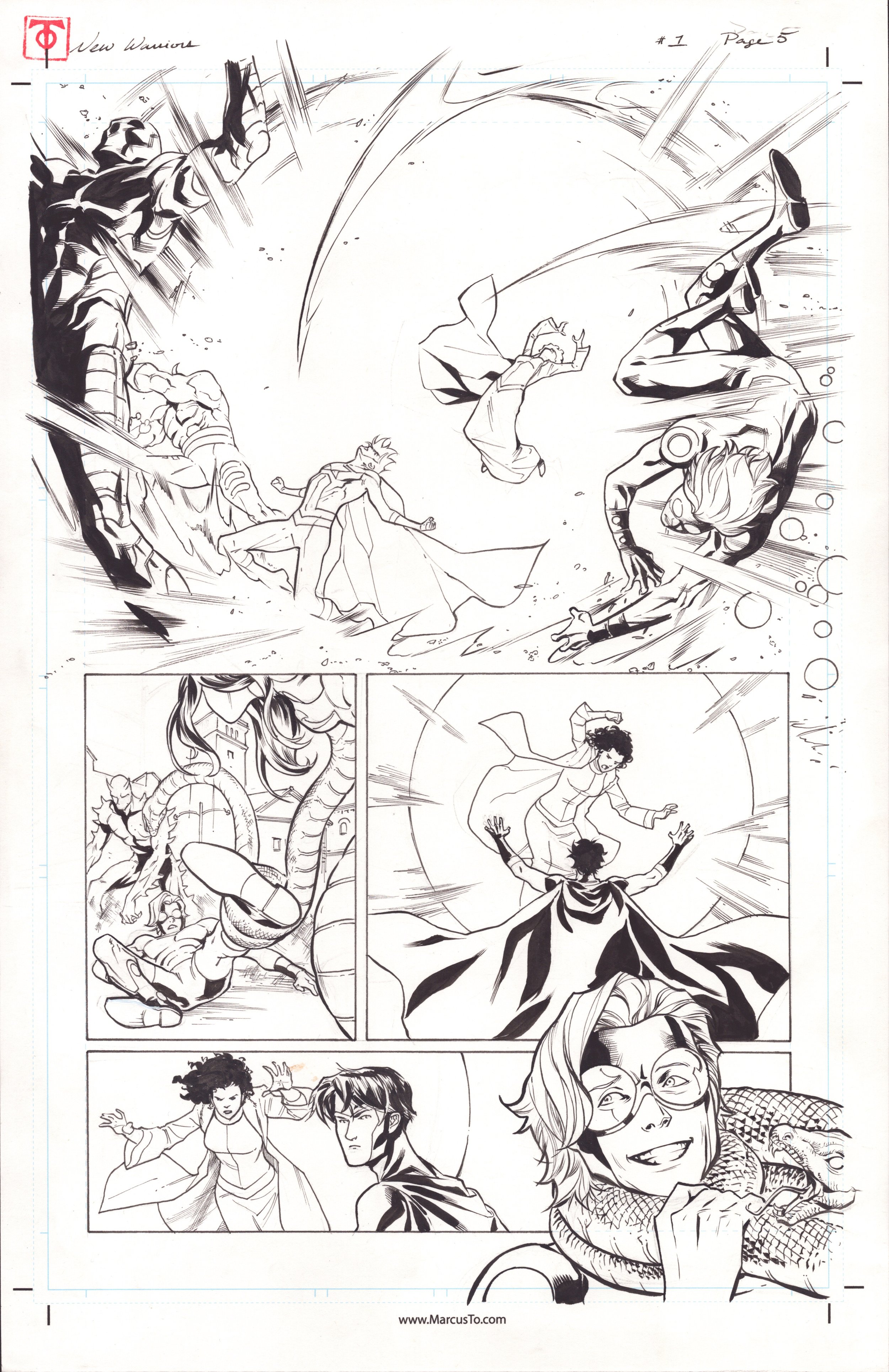 New Warriors Issue #1, Page 5
