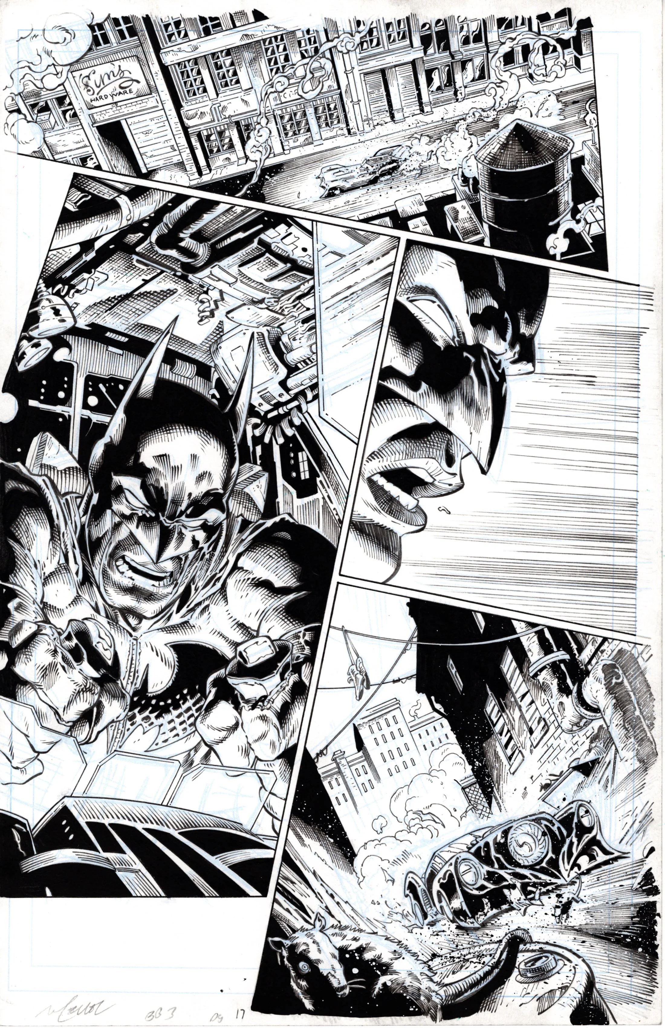 Image of Batman vs. Bigby! A Wolf in Gotham #3 Page 17