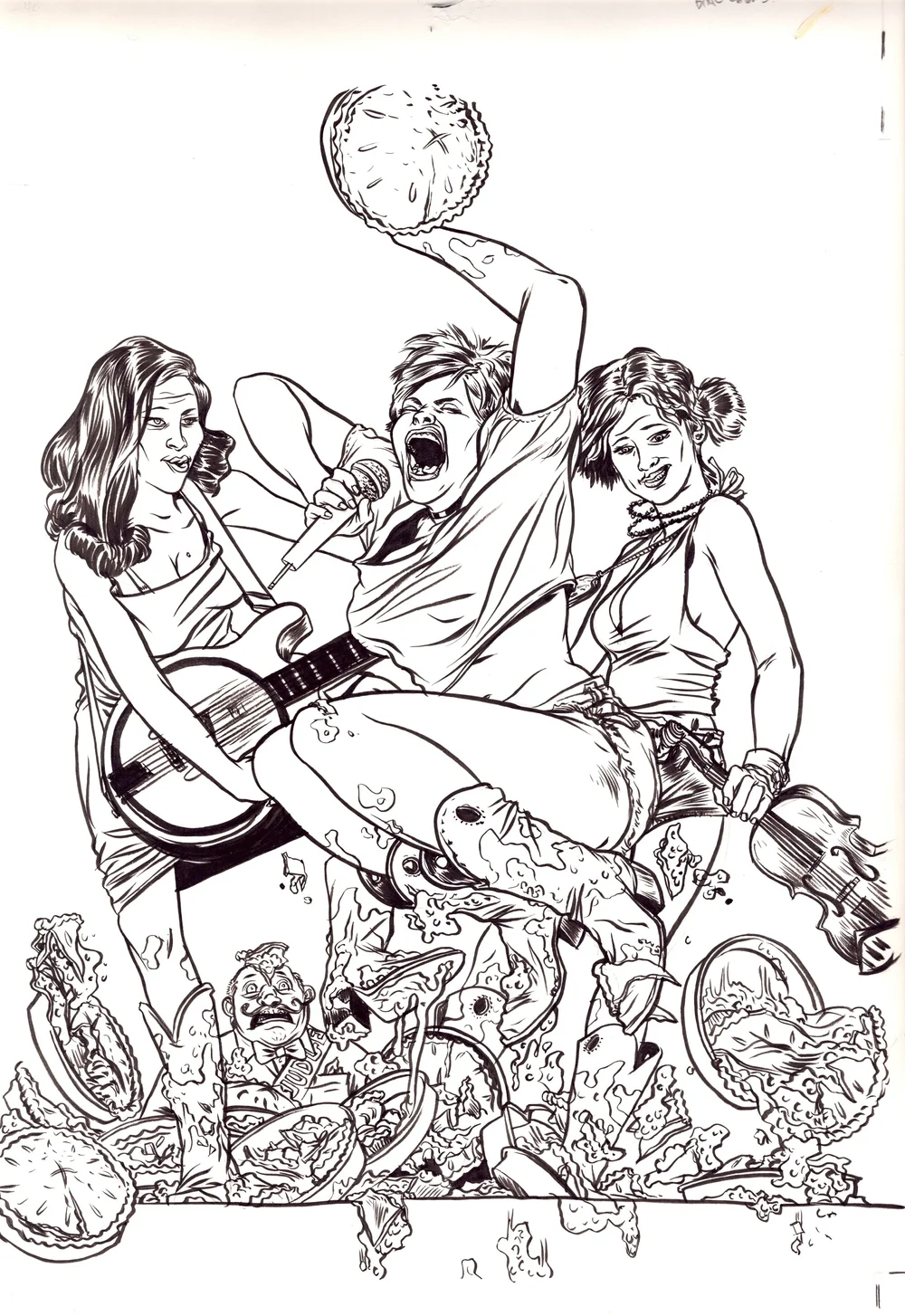 DIXIE CHICKS Comic Art