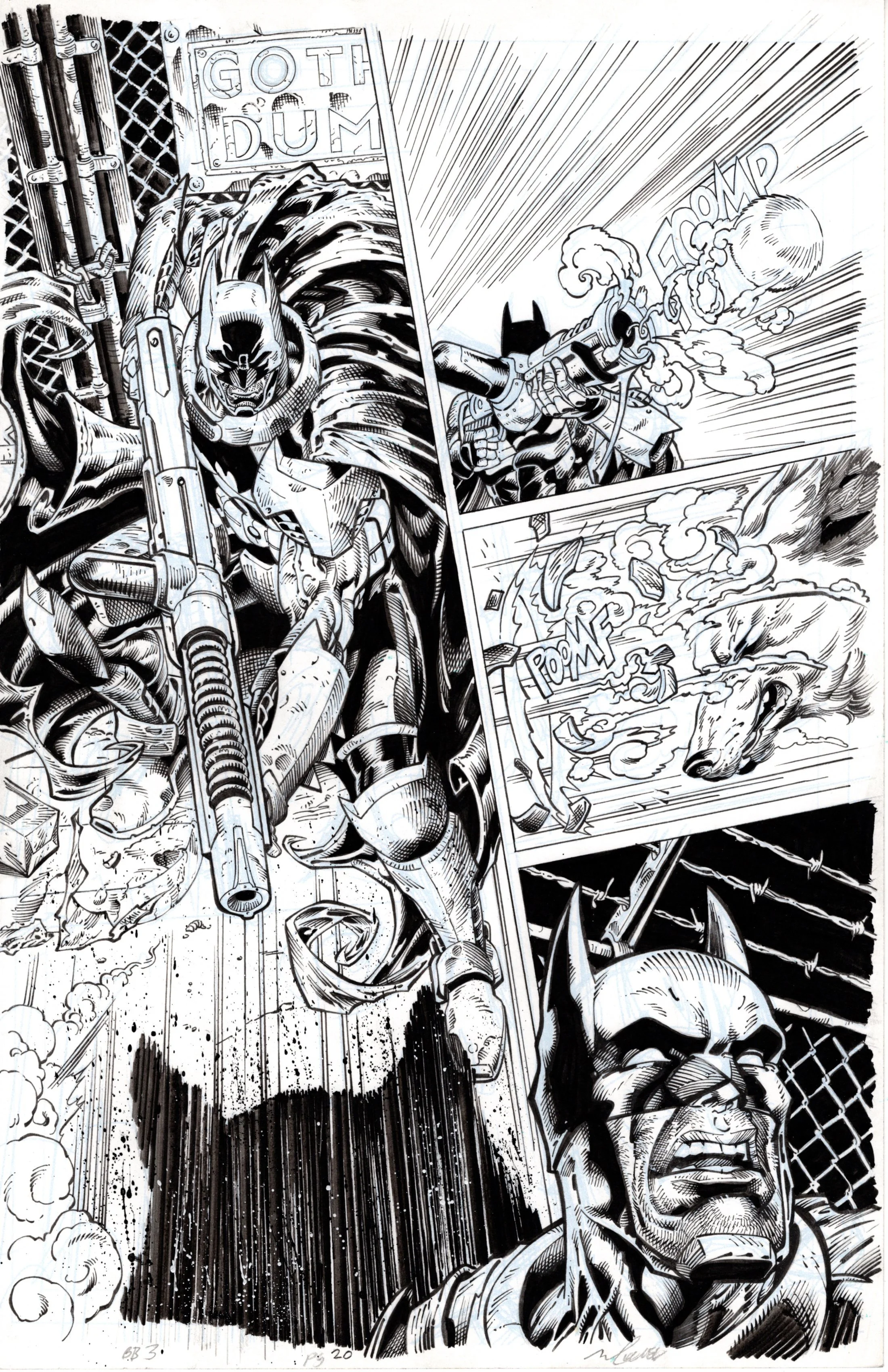 Image of Batman vs. Bigby! A Wolf in Gotham #3 Page 20