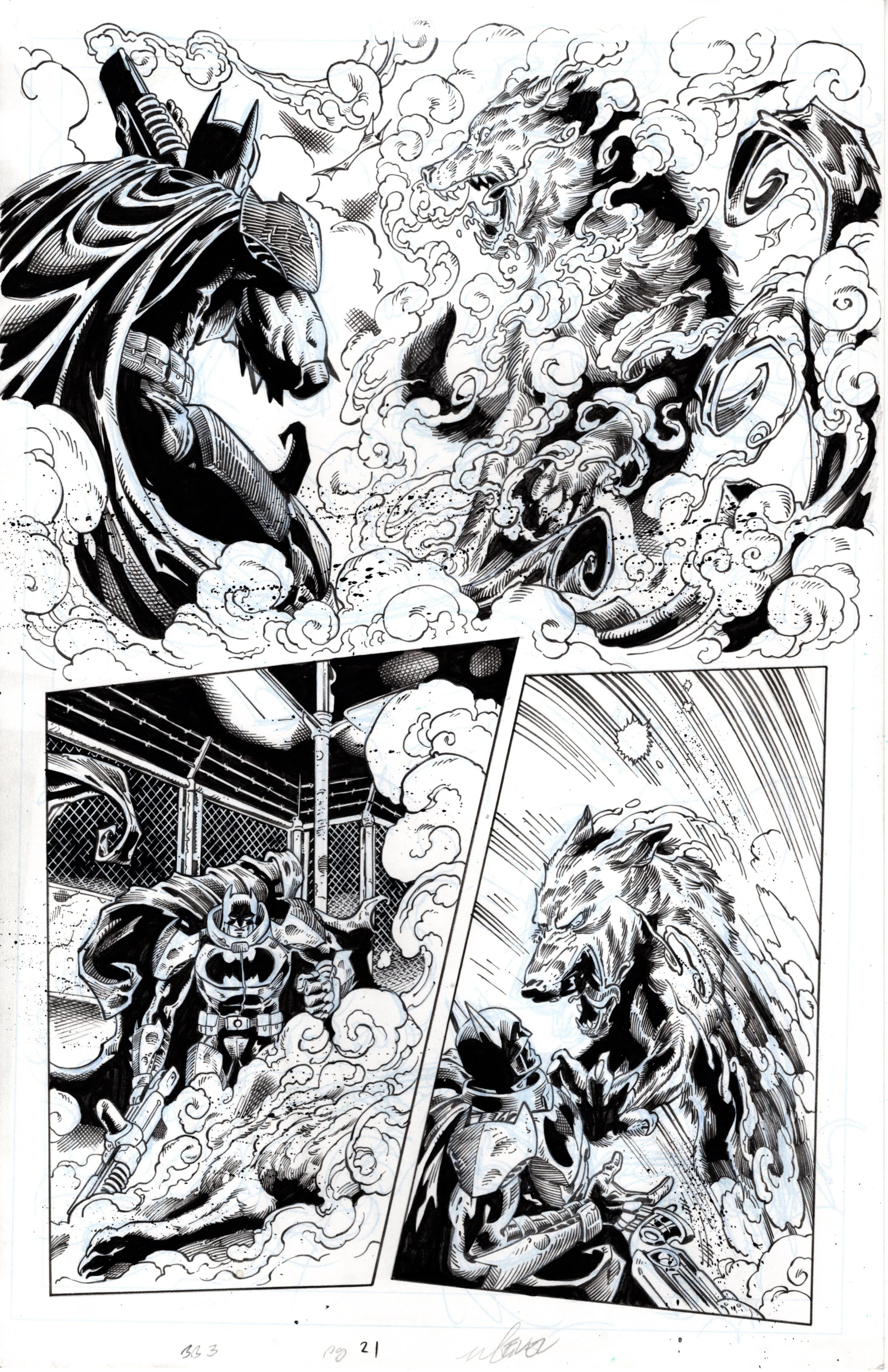Image of Batman vs. Bigby! A Wolf in Gotham #3 Page 21
