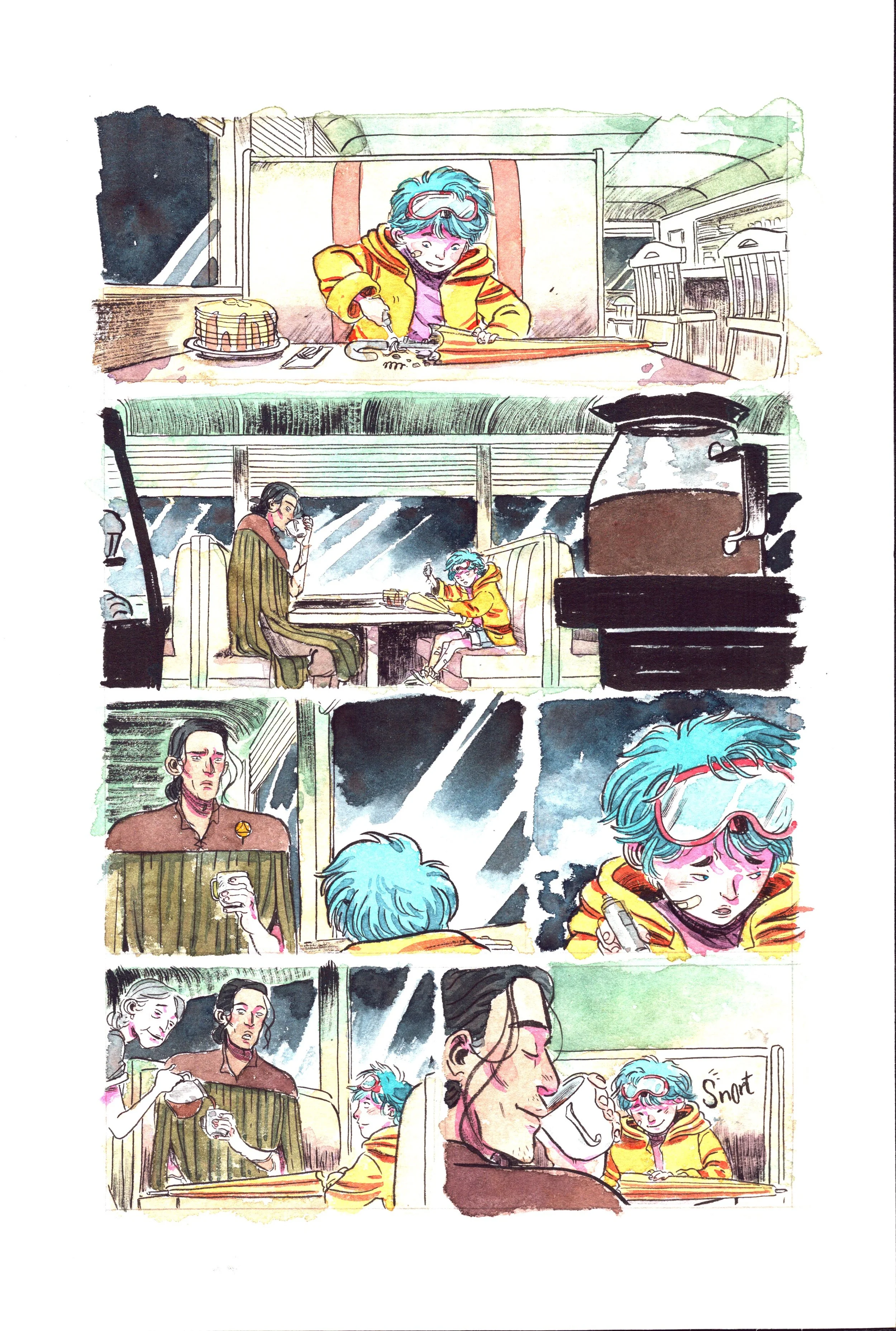 Image of The Oddly Pedestrian Life of Christopher Chaos Halloween Special: Halloween Page 4