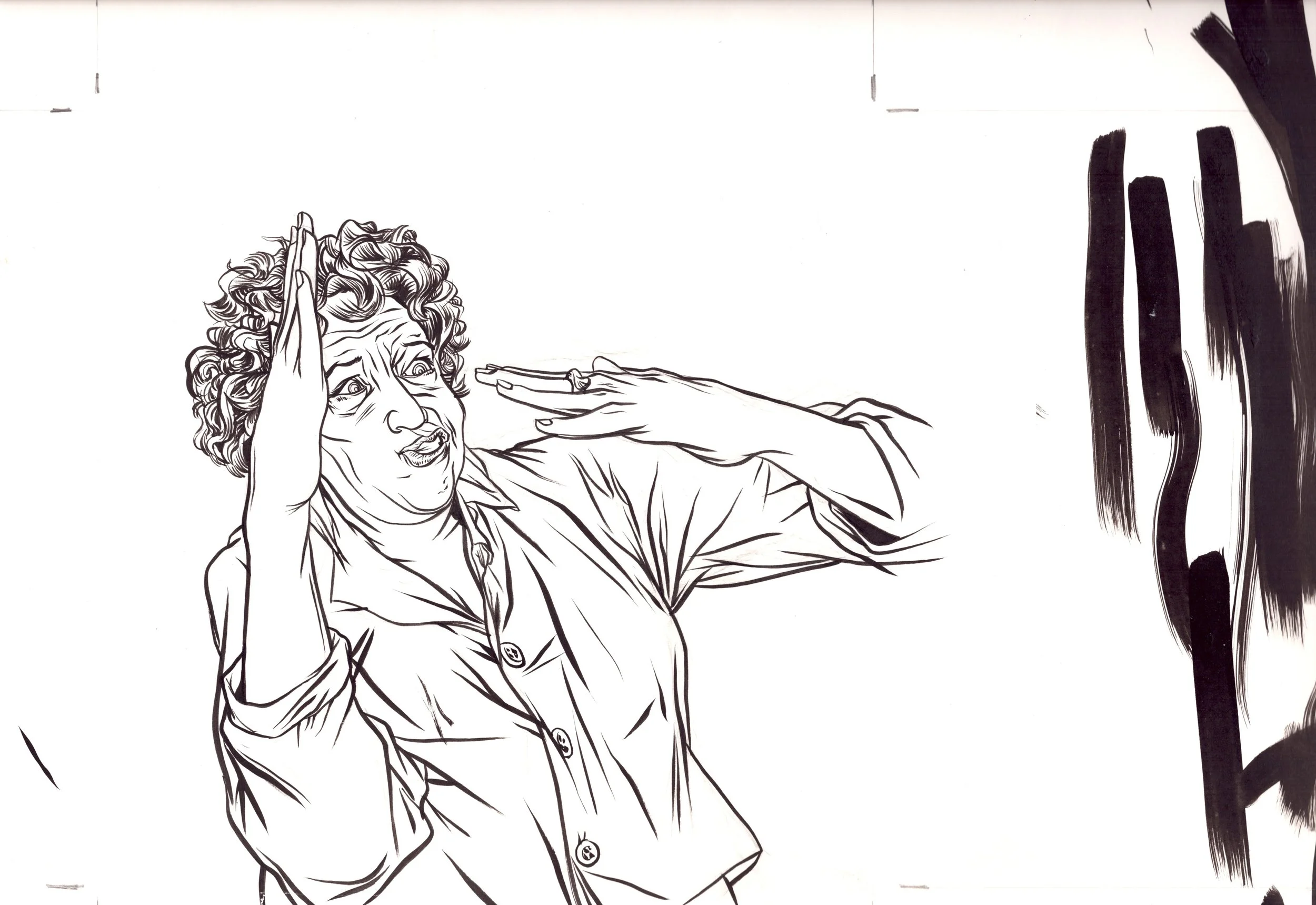 Image of Character Illustration for New Yorker Magazine