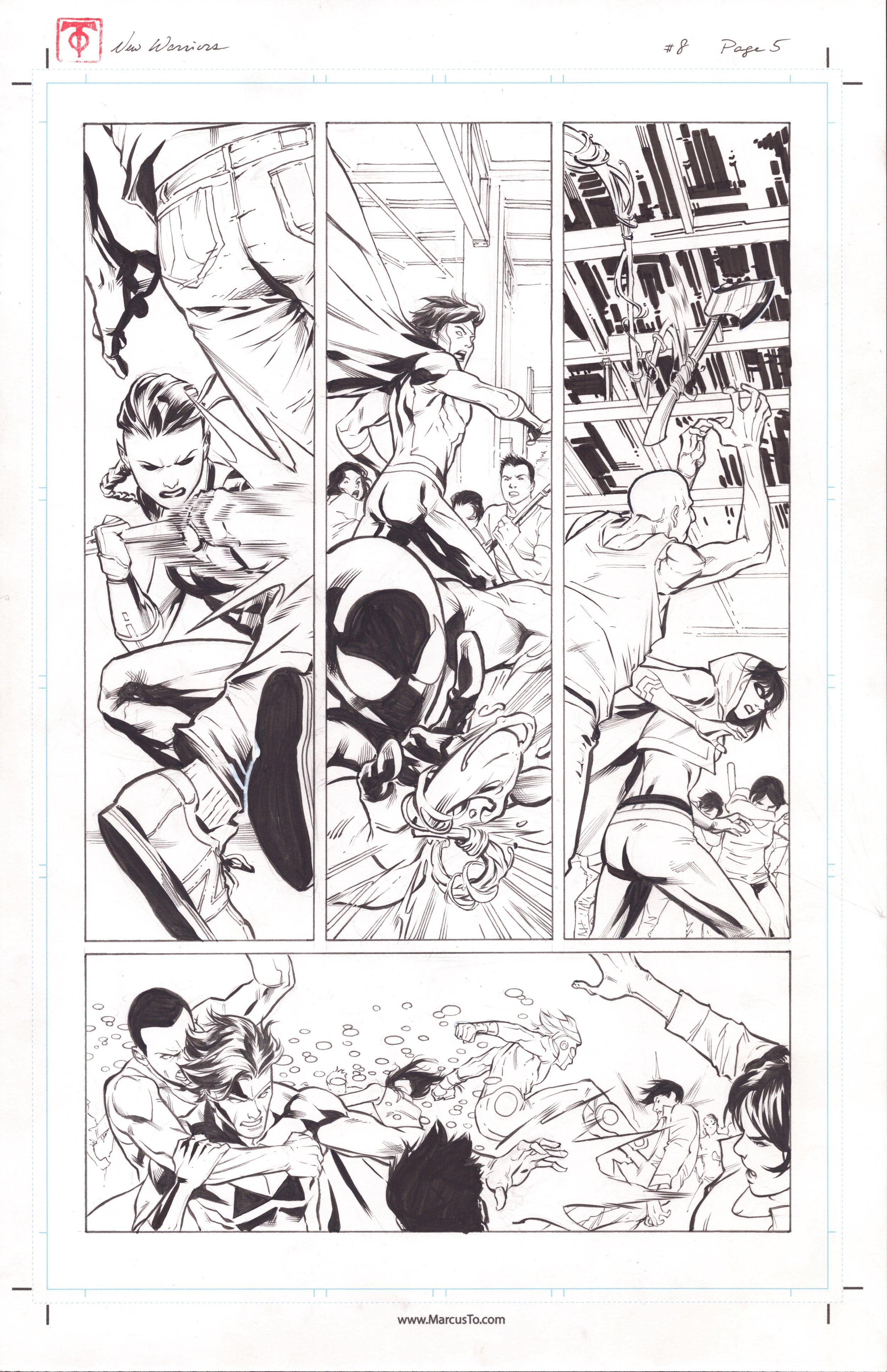 New Warriors Issue #8, Page 5