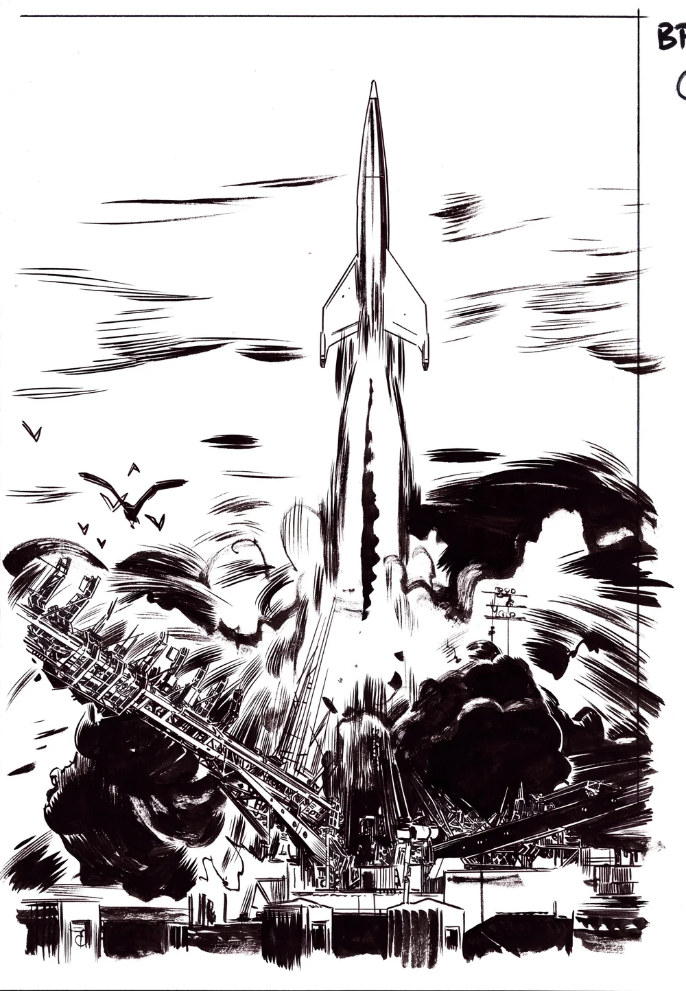 BULLET POINTS #3, PAGE 8 Comic Art