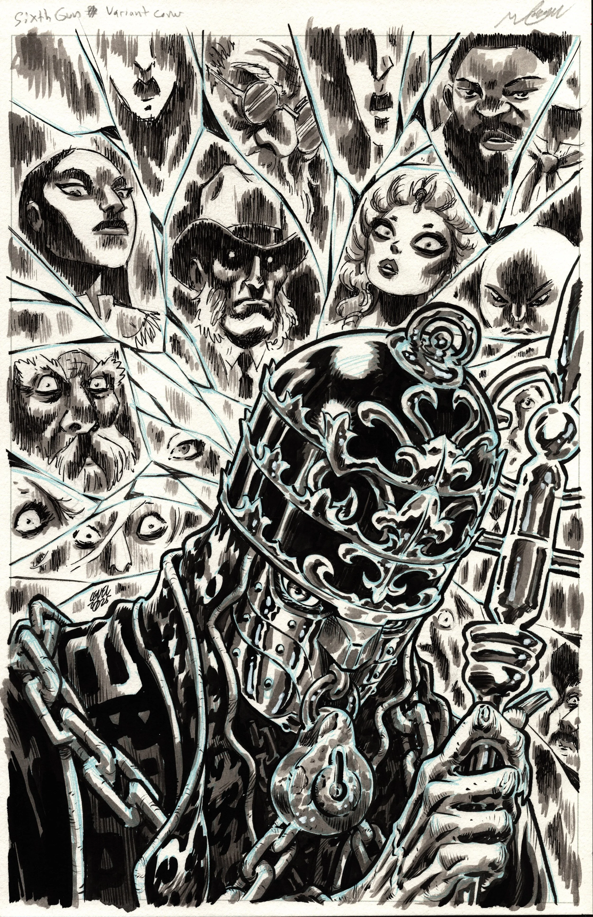 Image of The Sixth Gun: Battle for the Six #2 Cover C