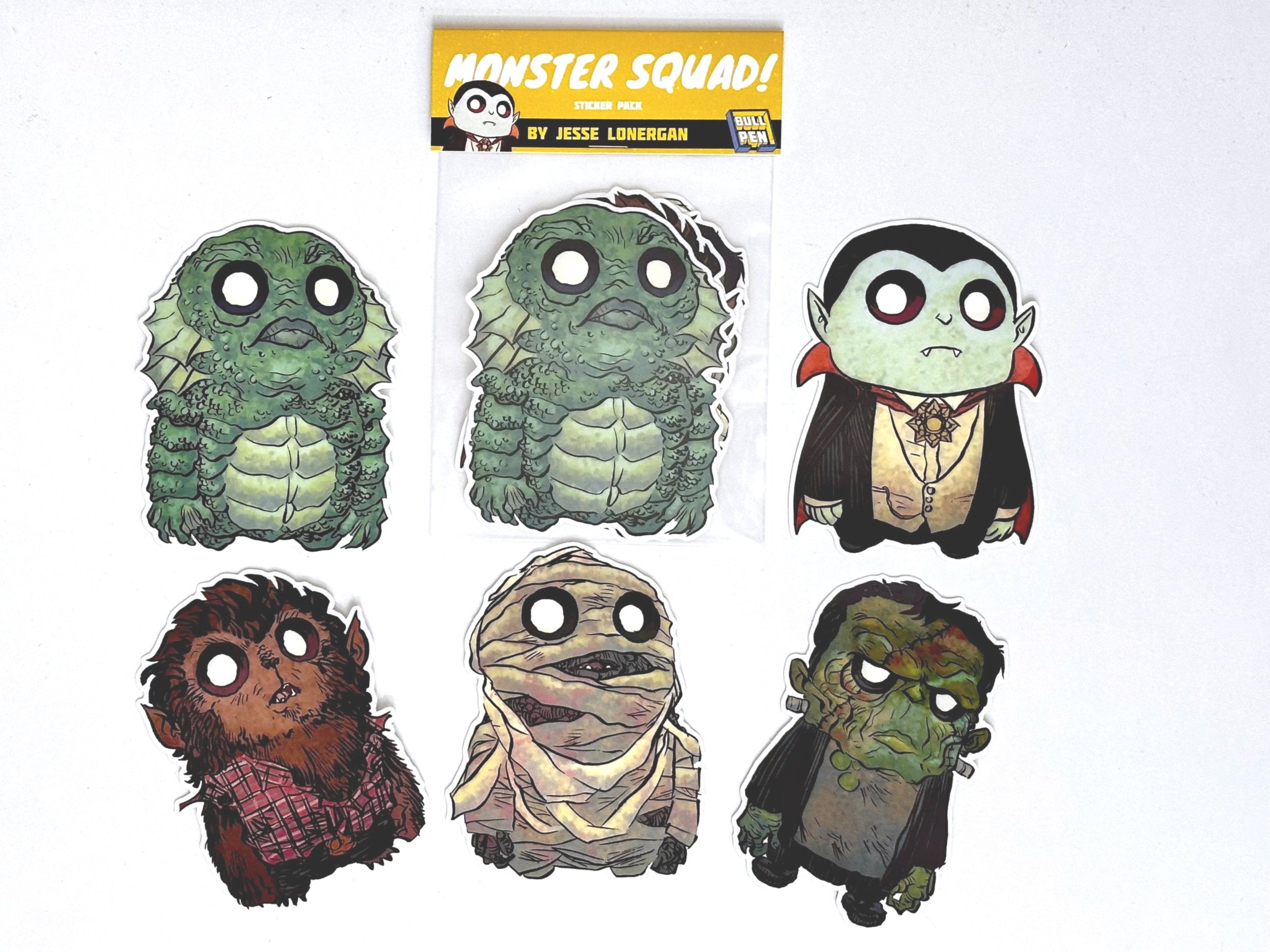 Monster Squad Sticker Pack