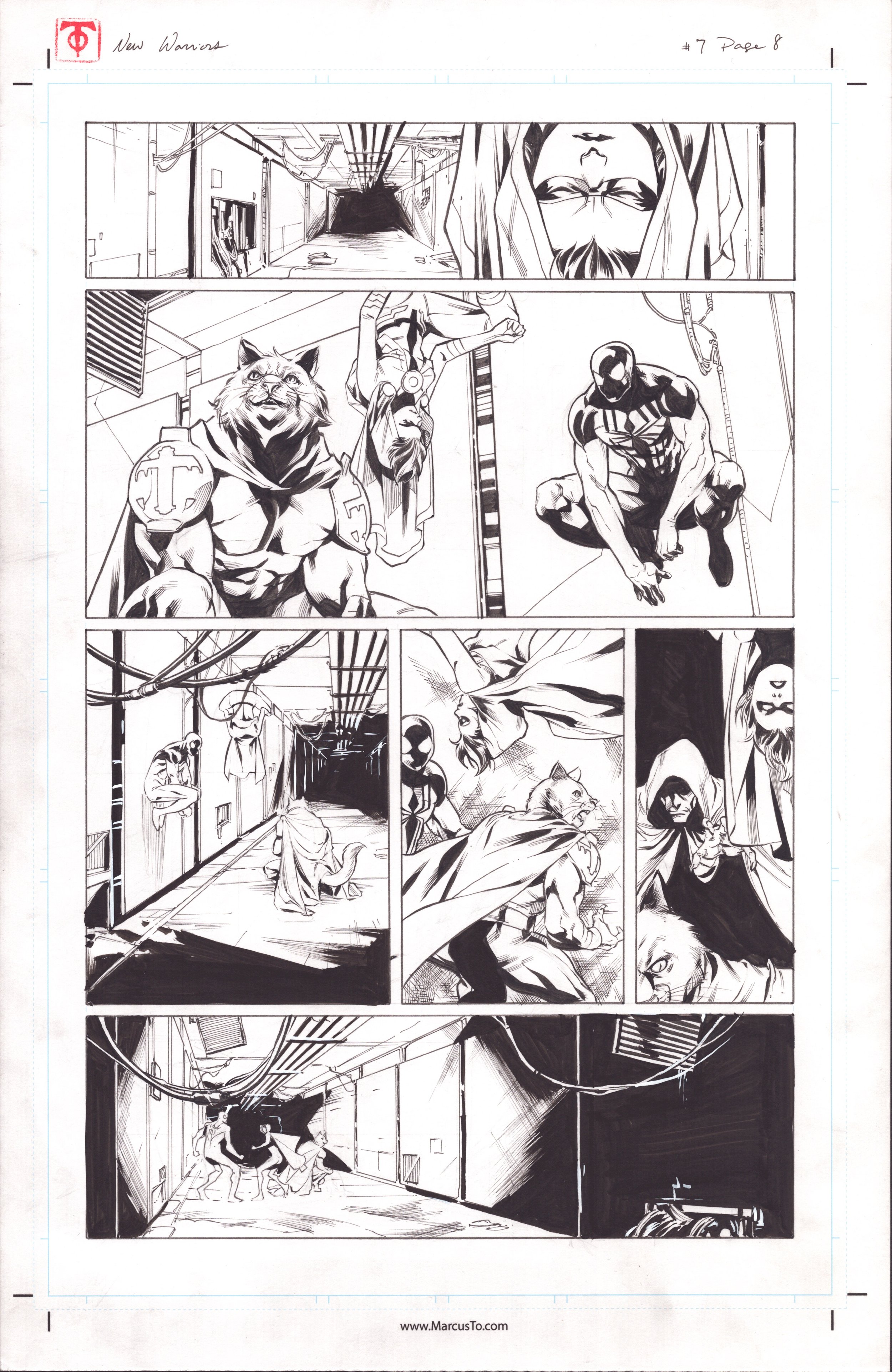 New Warriors Issue #7, Page 8