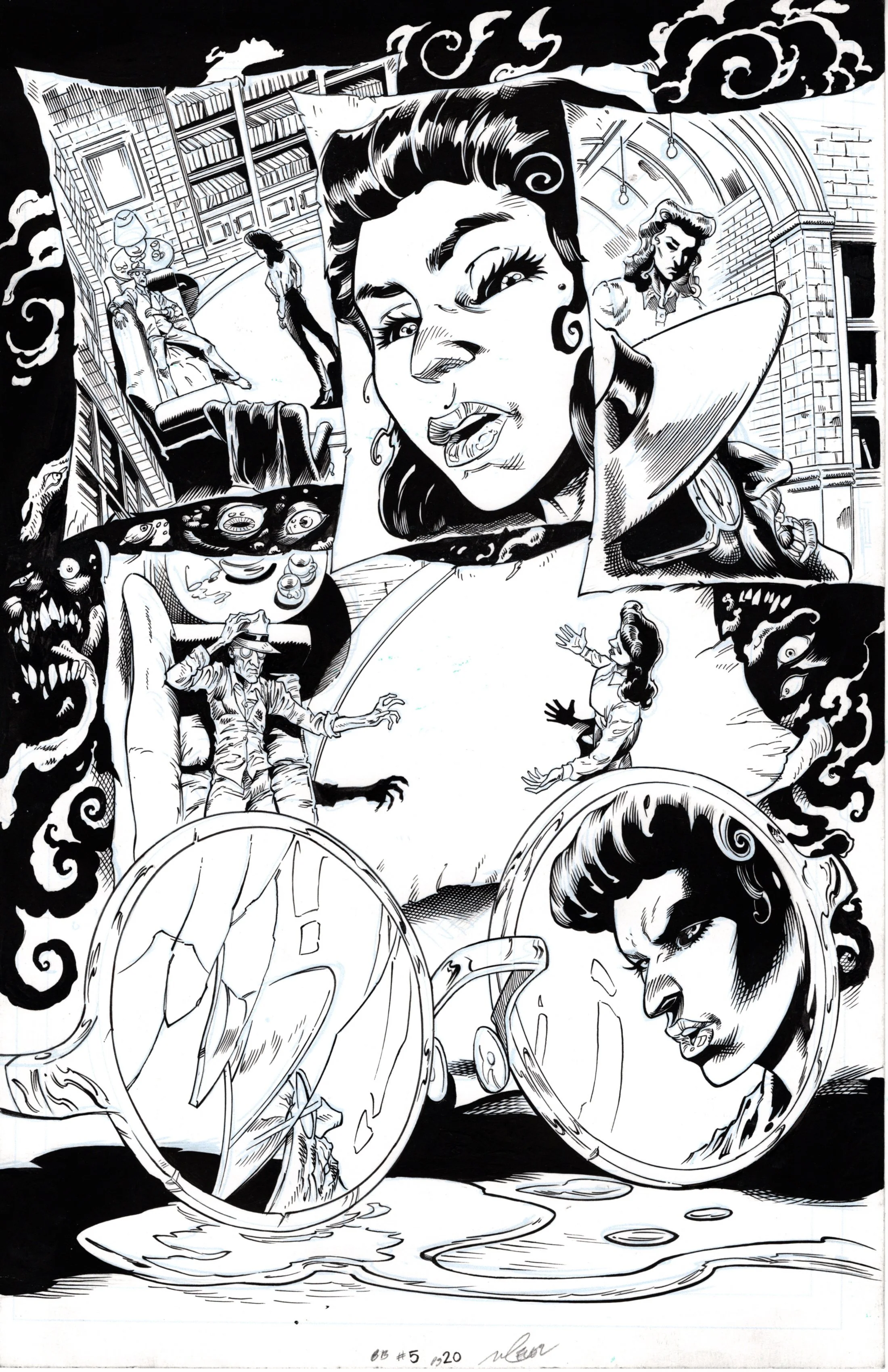 Image of Batman vs. Bigby! A Wolf in Gotham #5 Page 20