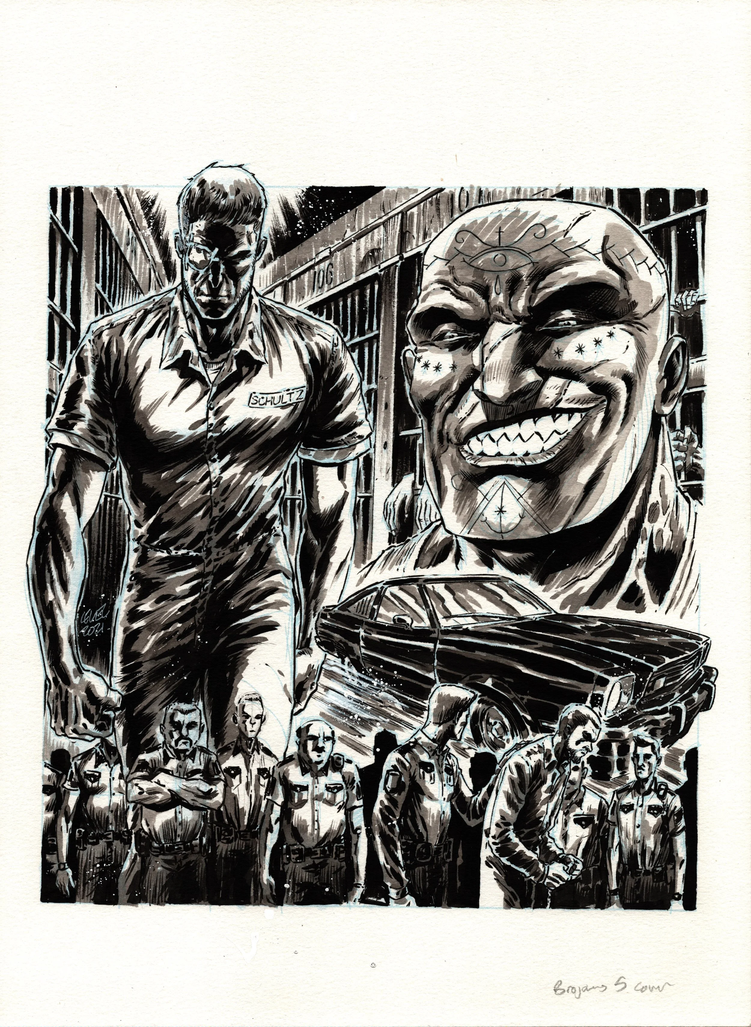 The Brothers James #4 Cover