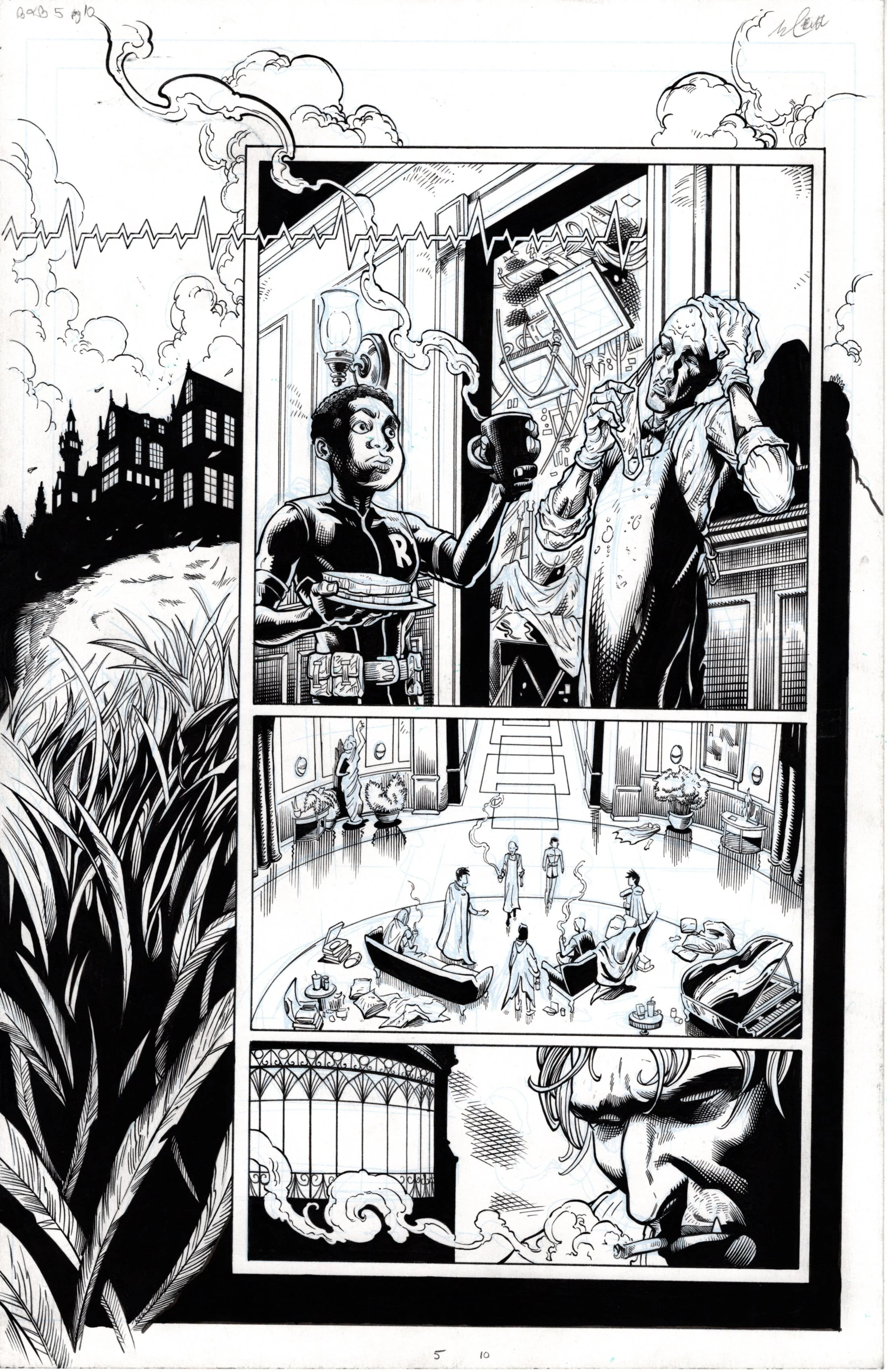 Image of Batman vs. Bigby! A Wolf in Gotham #5 Page 10