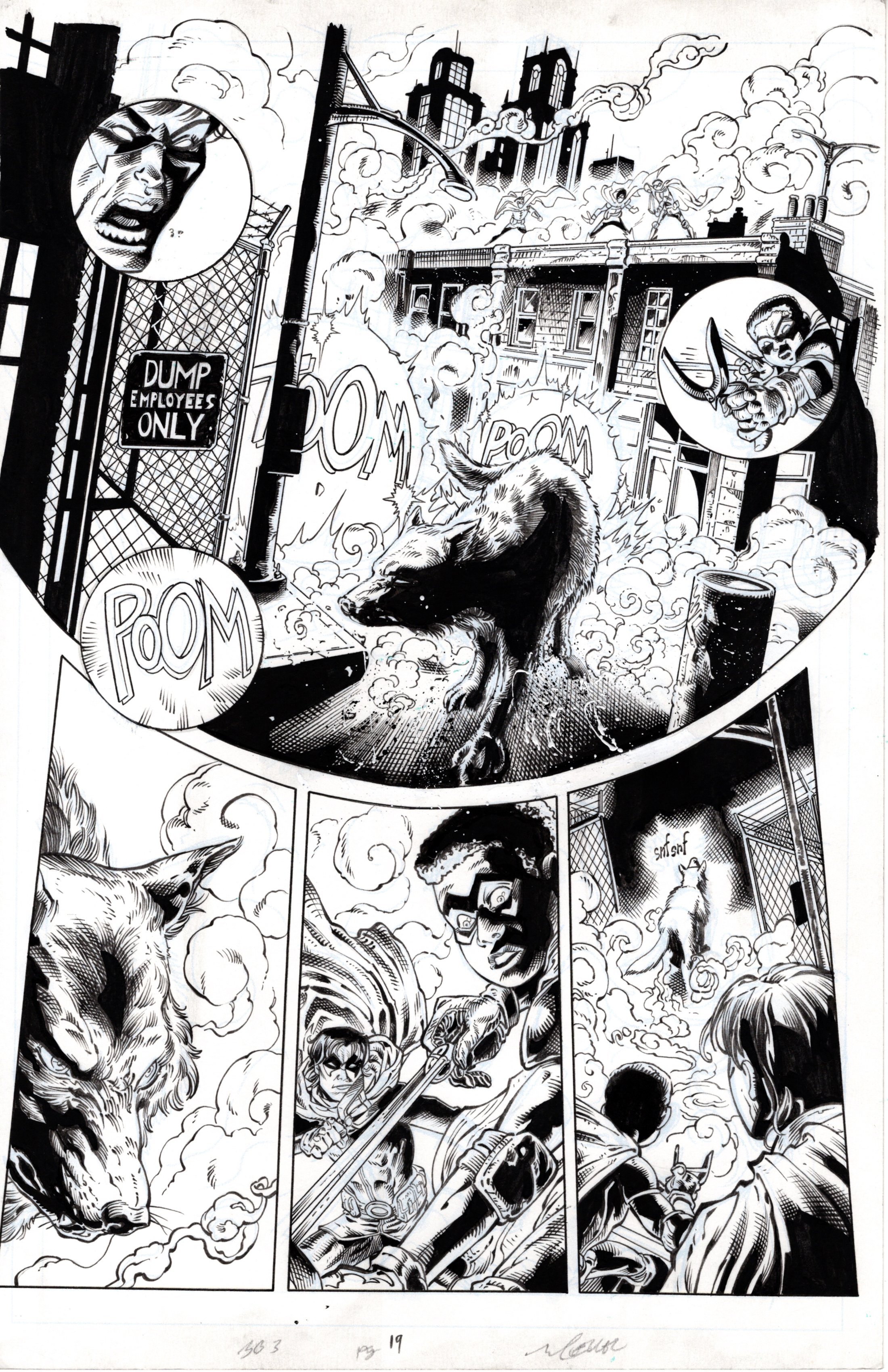 Image of Batman vs. Bigby! A Wolf in Gotham #3 Page 19
