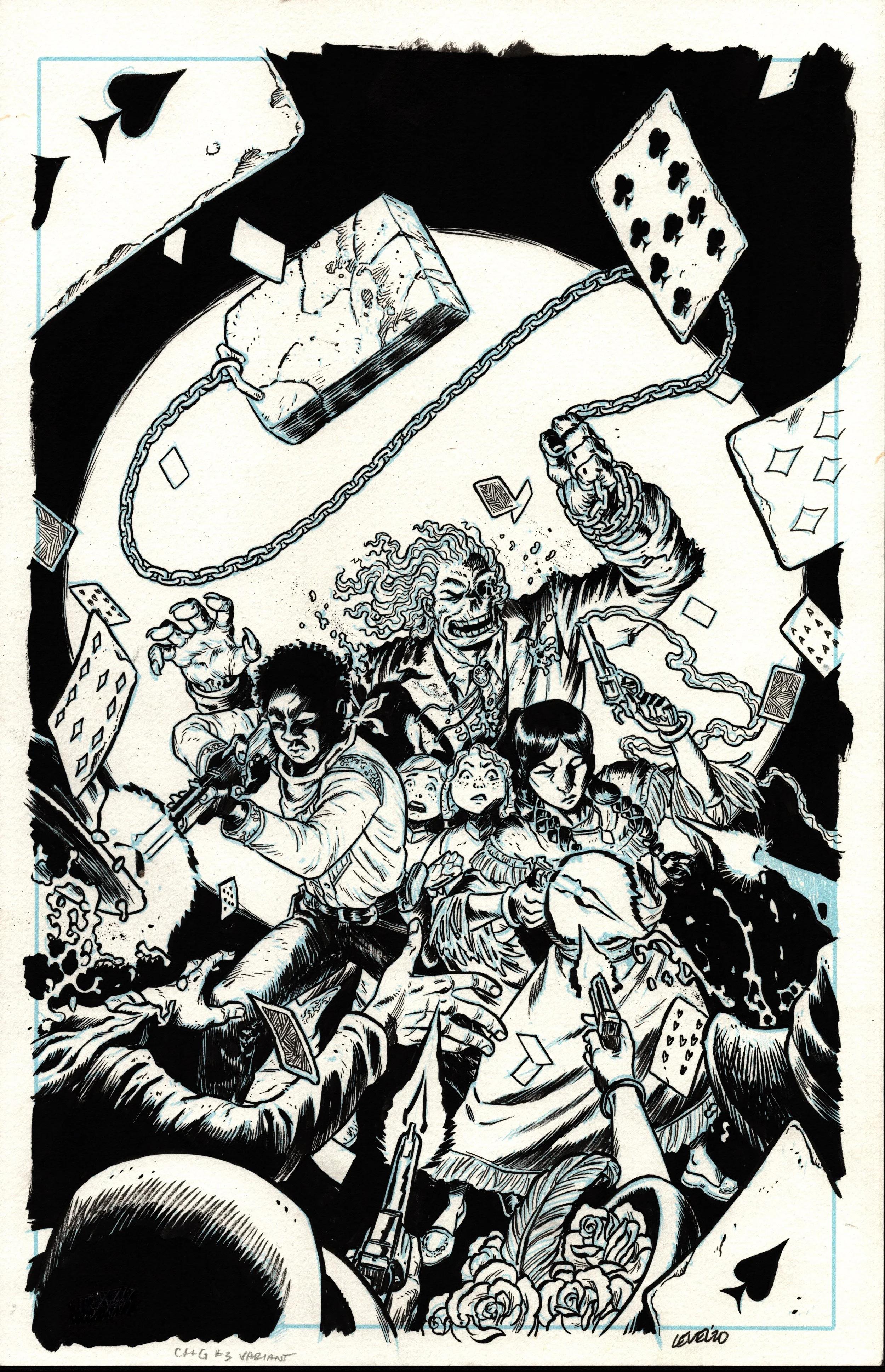 Chained to the Grave #3 Cover Variant