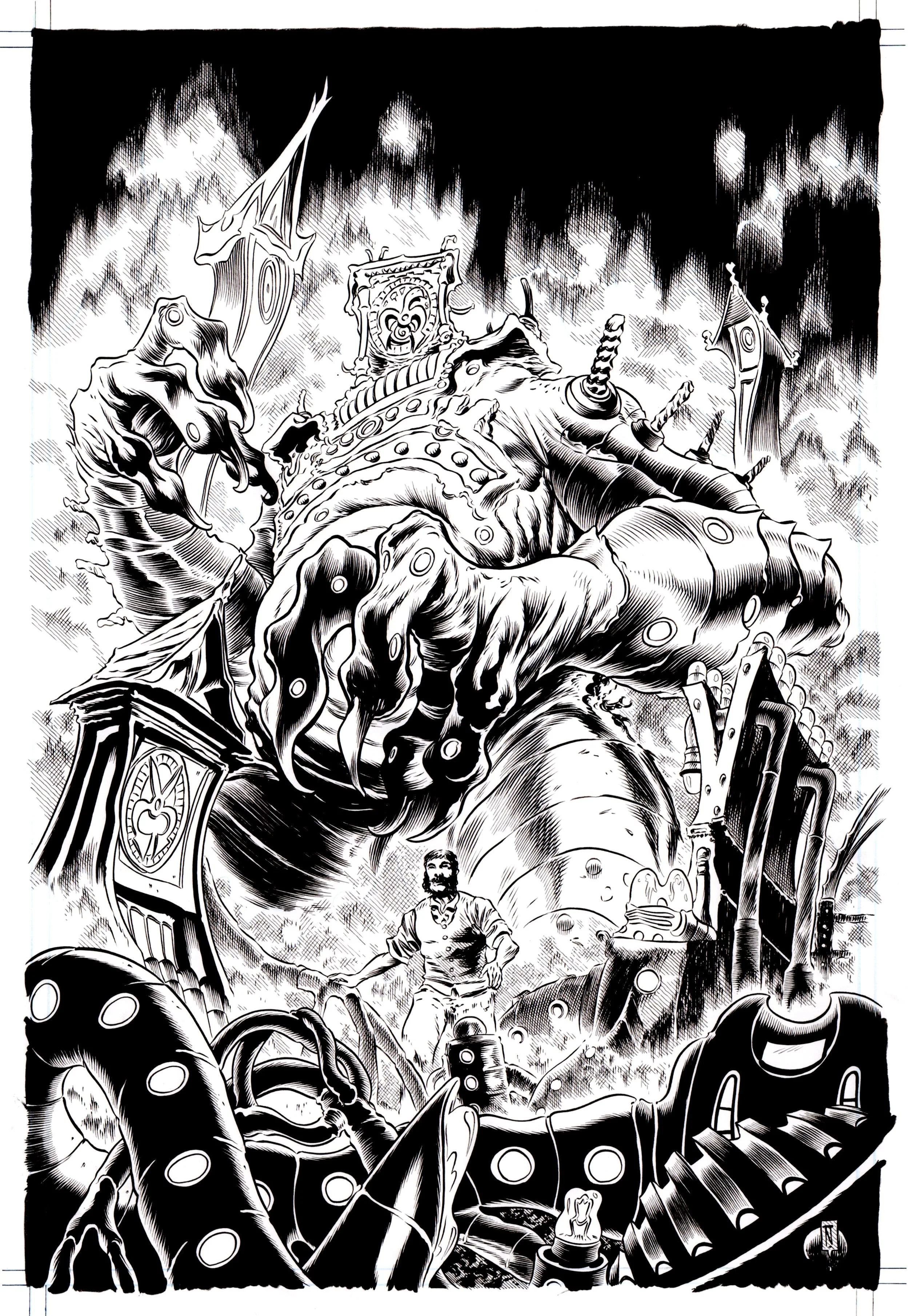 Captain Henry and the Graveyard of Time #2, Variant Cover