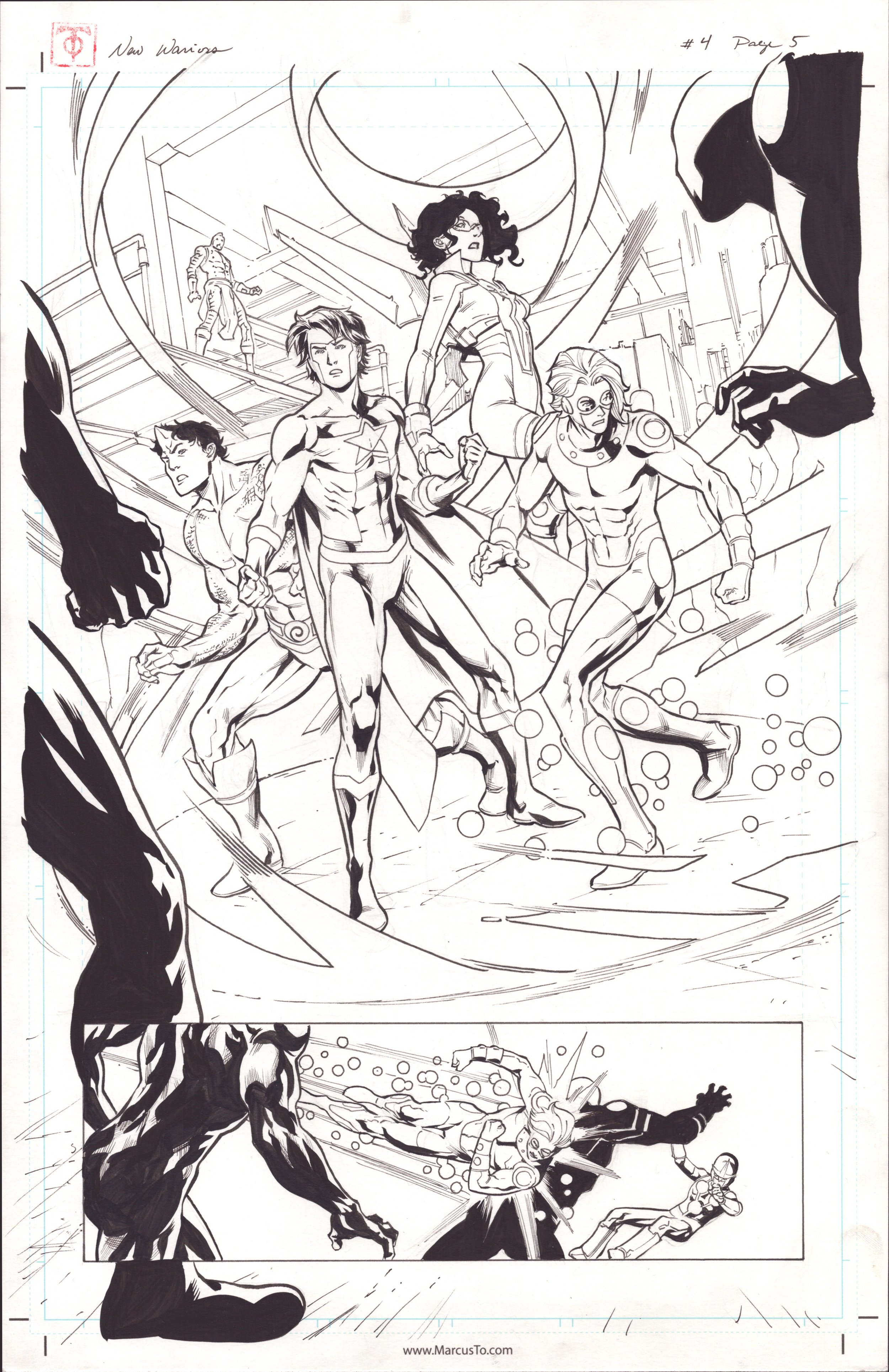 New Warriors Issue #4, Page 5