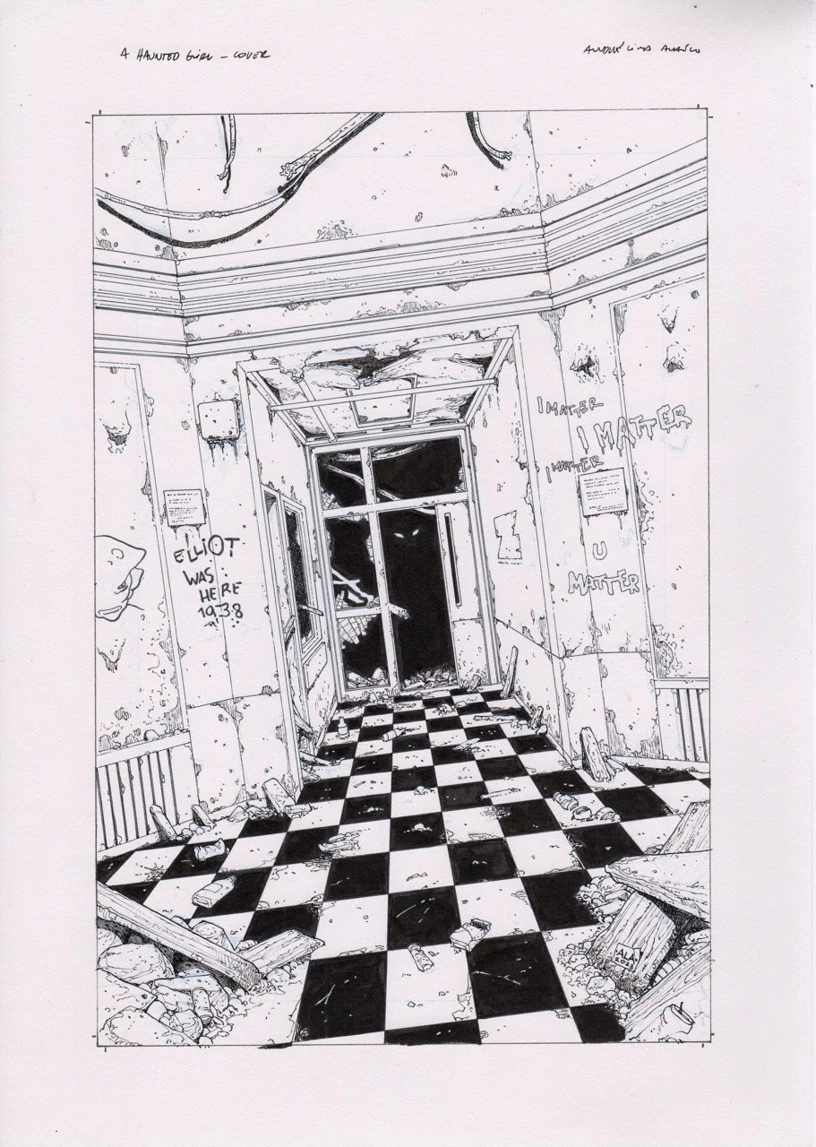 A Haunted Girl #4 Cover B