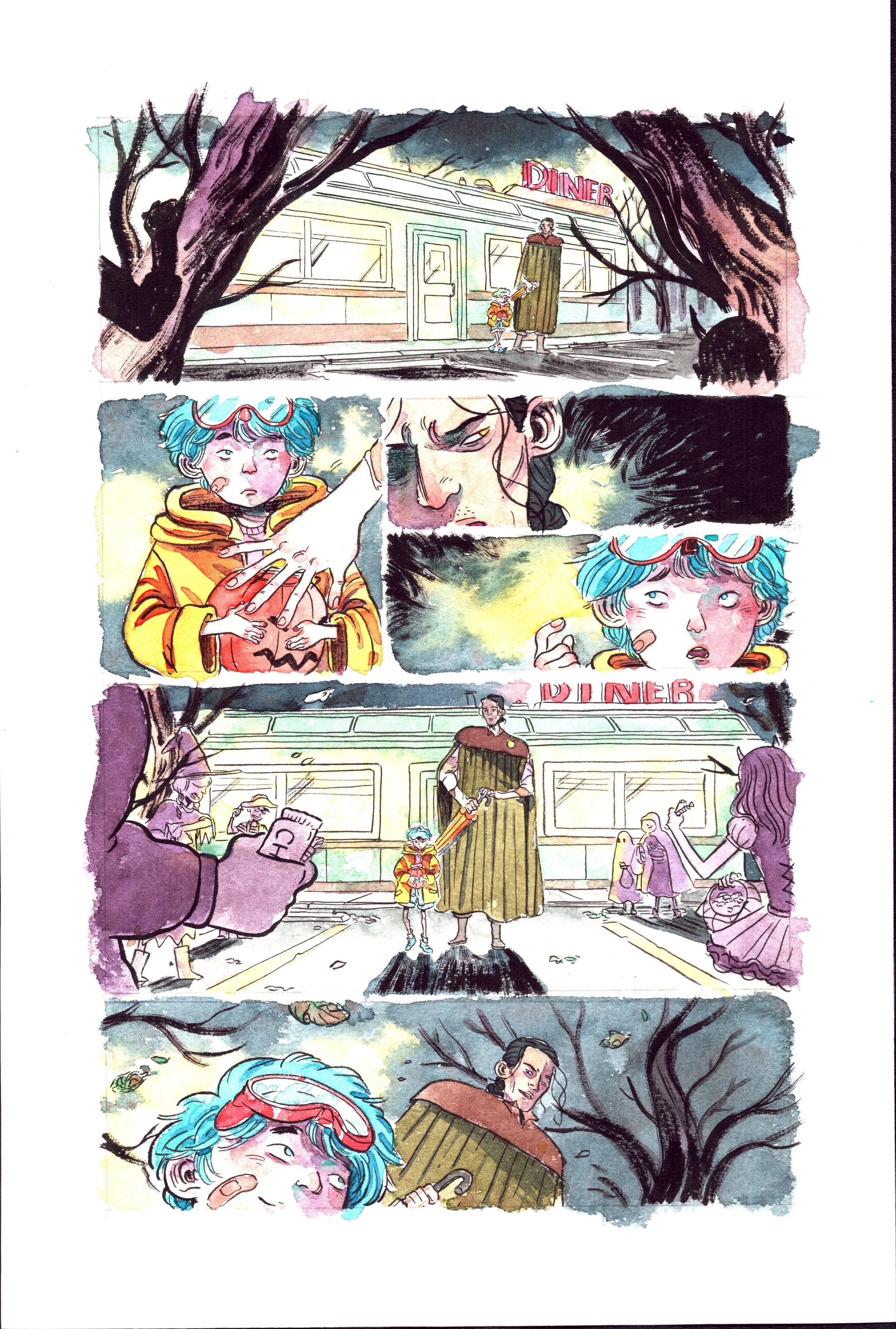 Image of The Oddly Pedestrian Life of Christopher Chaos Halloween Special: Halloween Page 5
