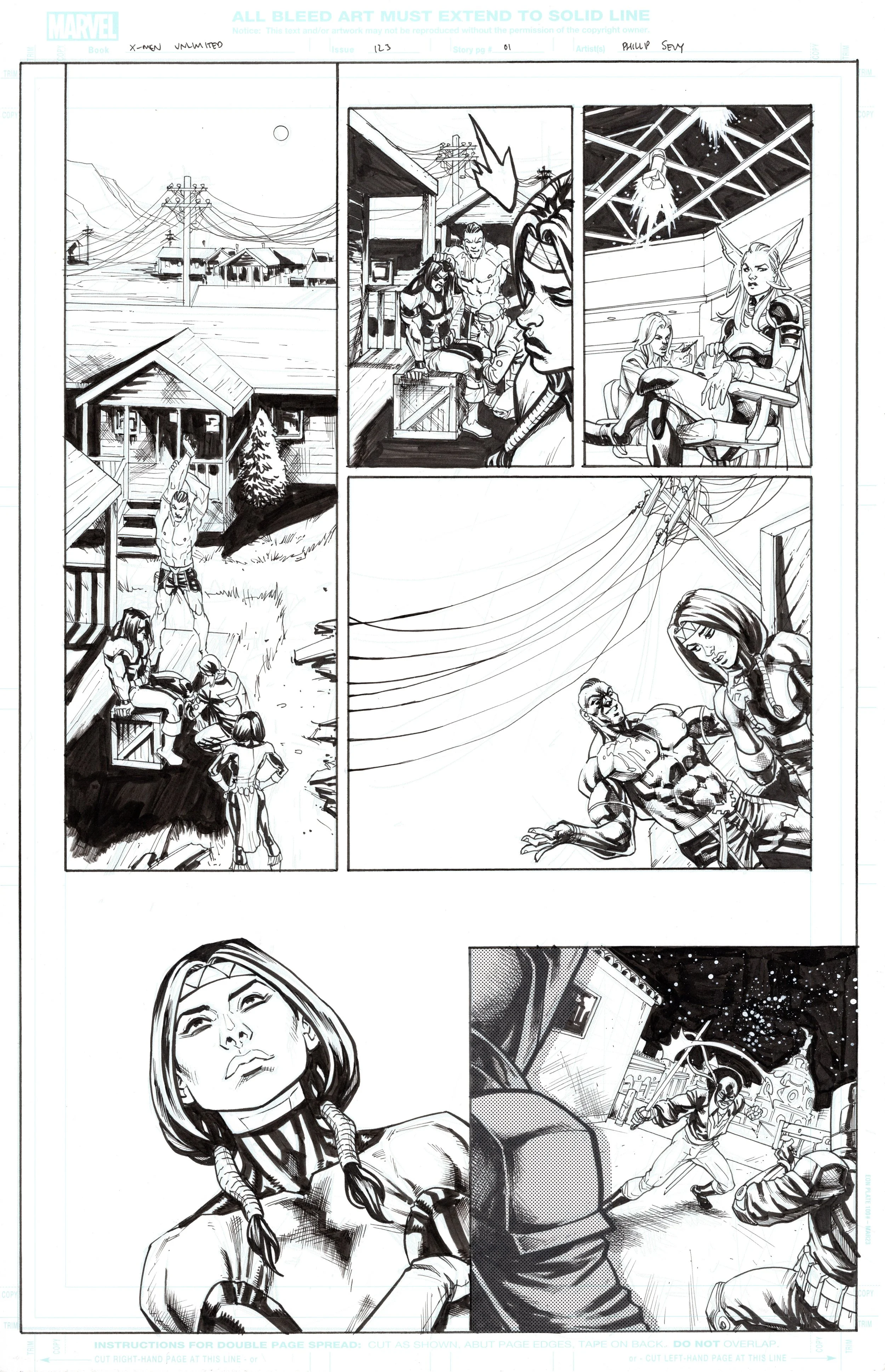 Image of X-Men Unlimited Infinity #123, Page 1