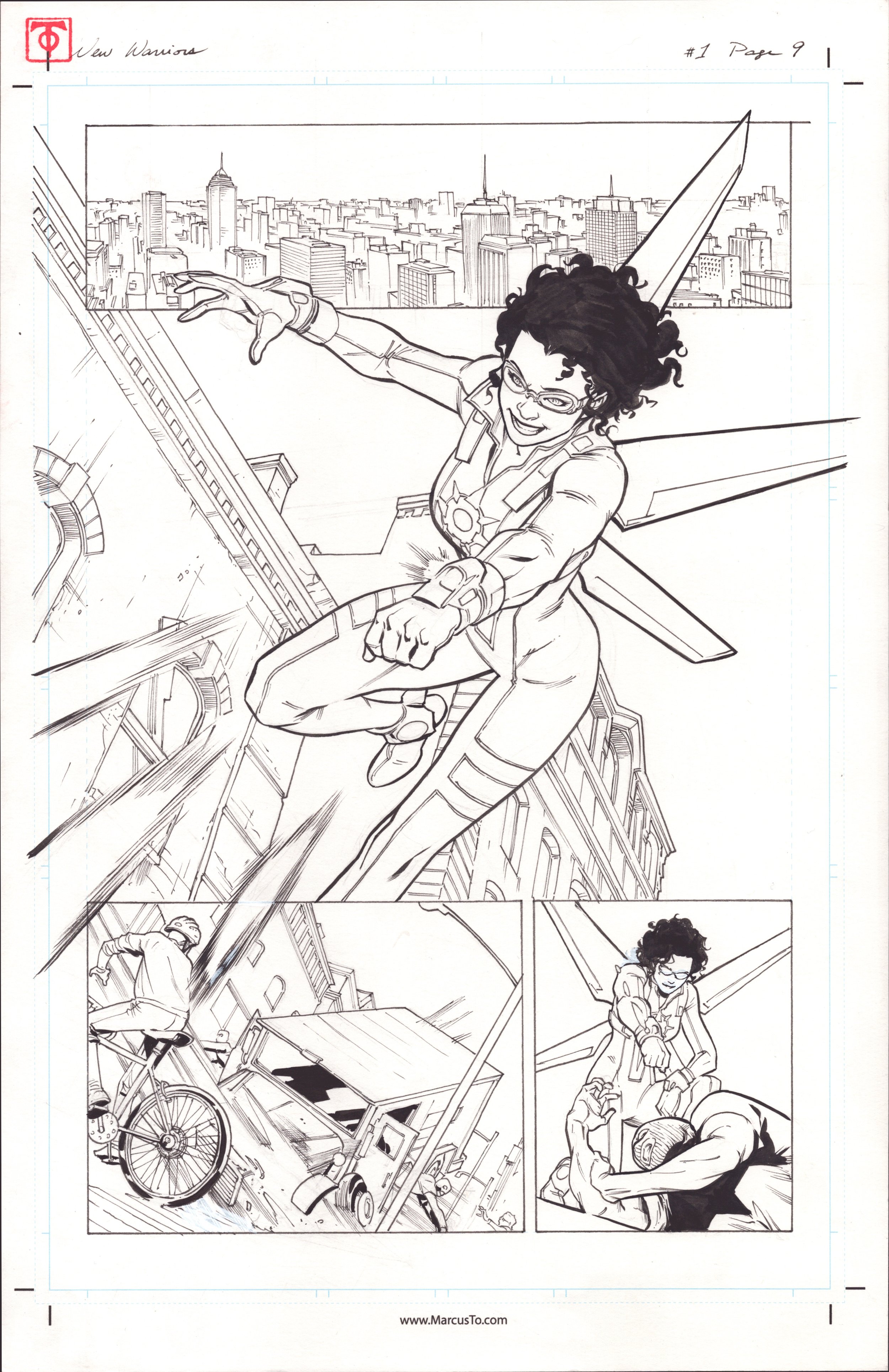 New Warriors Issue #1, Page 9
