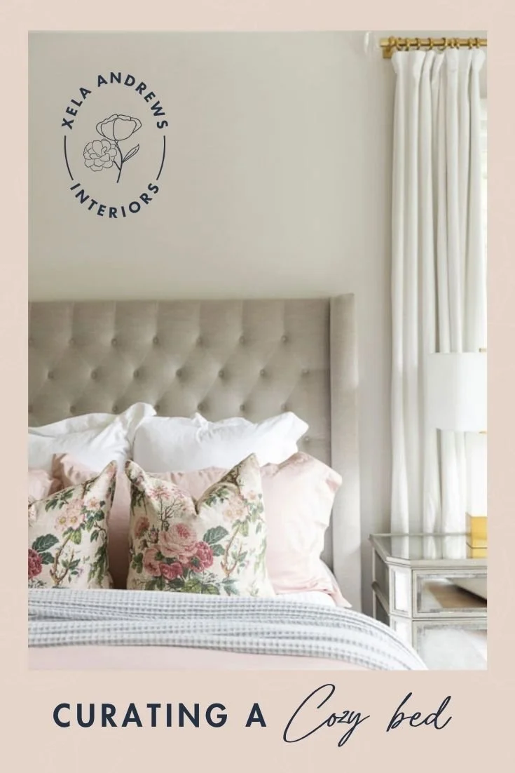Tips on curating a cozy bed.
