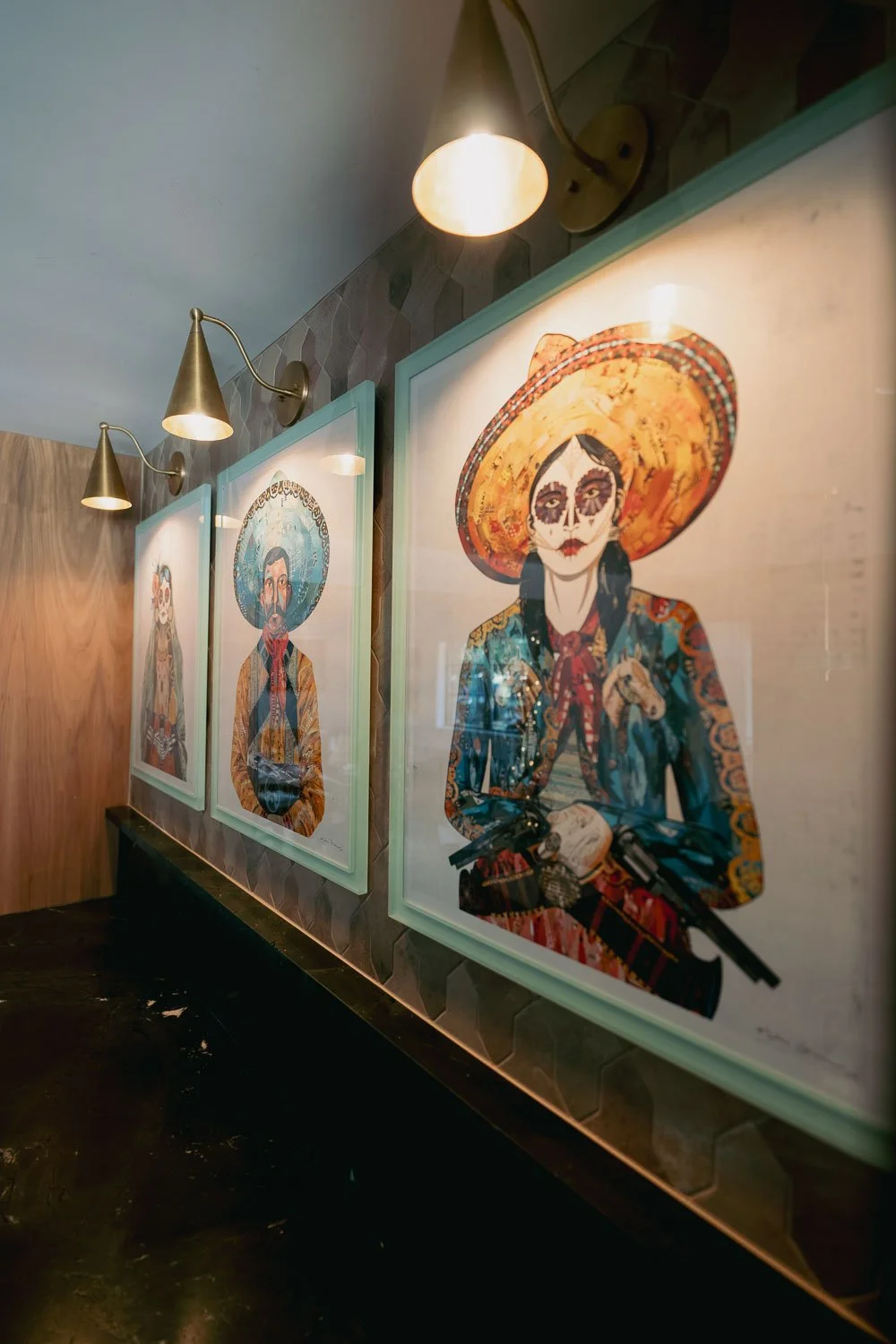 Artistic interior design in Texas.