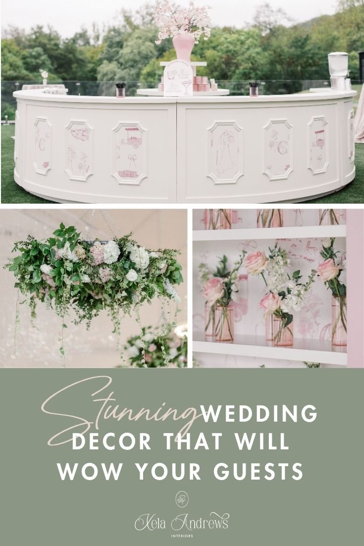 Stunning wedding decor that will wow your guests.