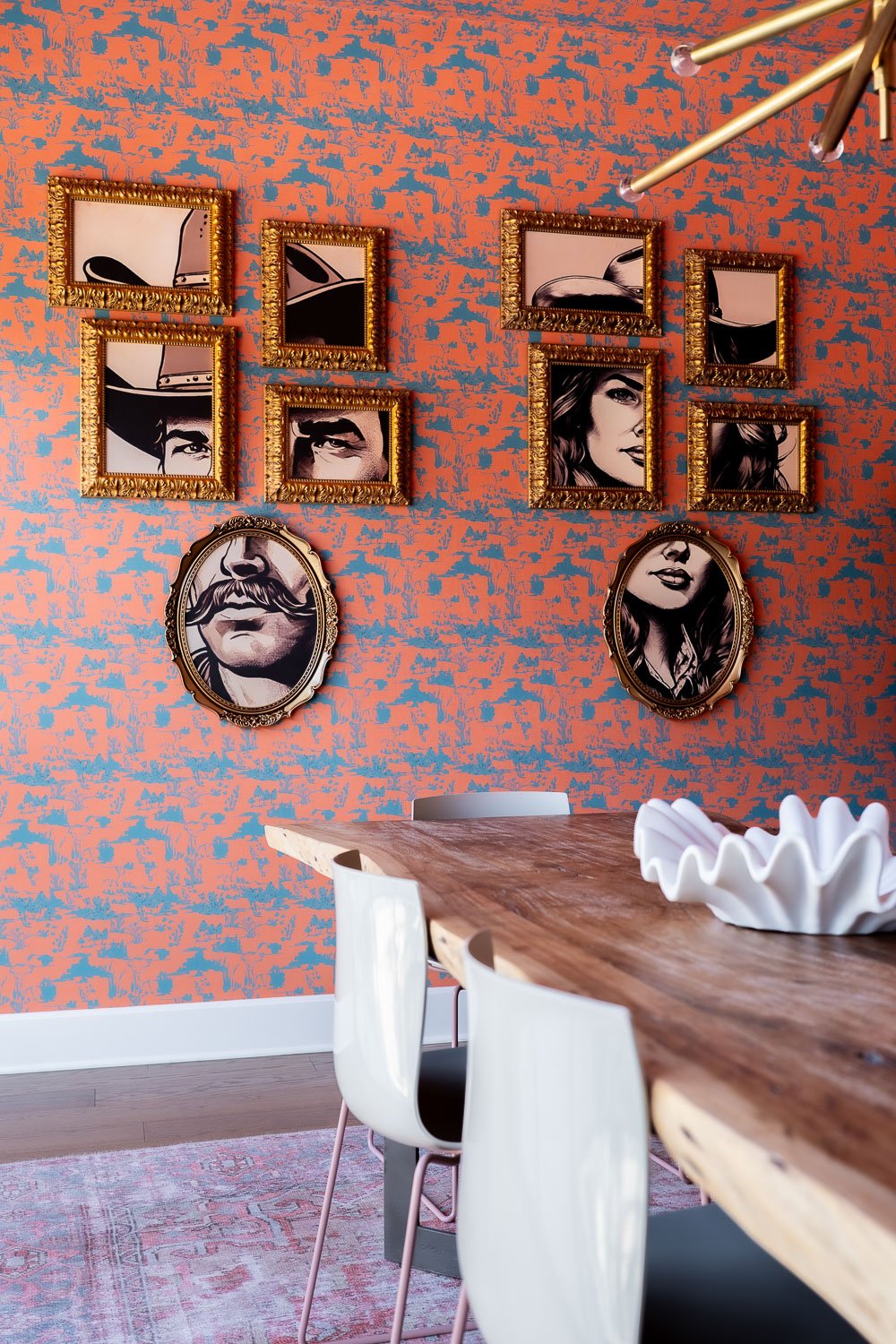 Mid-century house design in Texas.