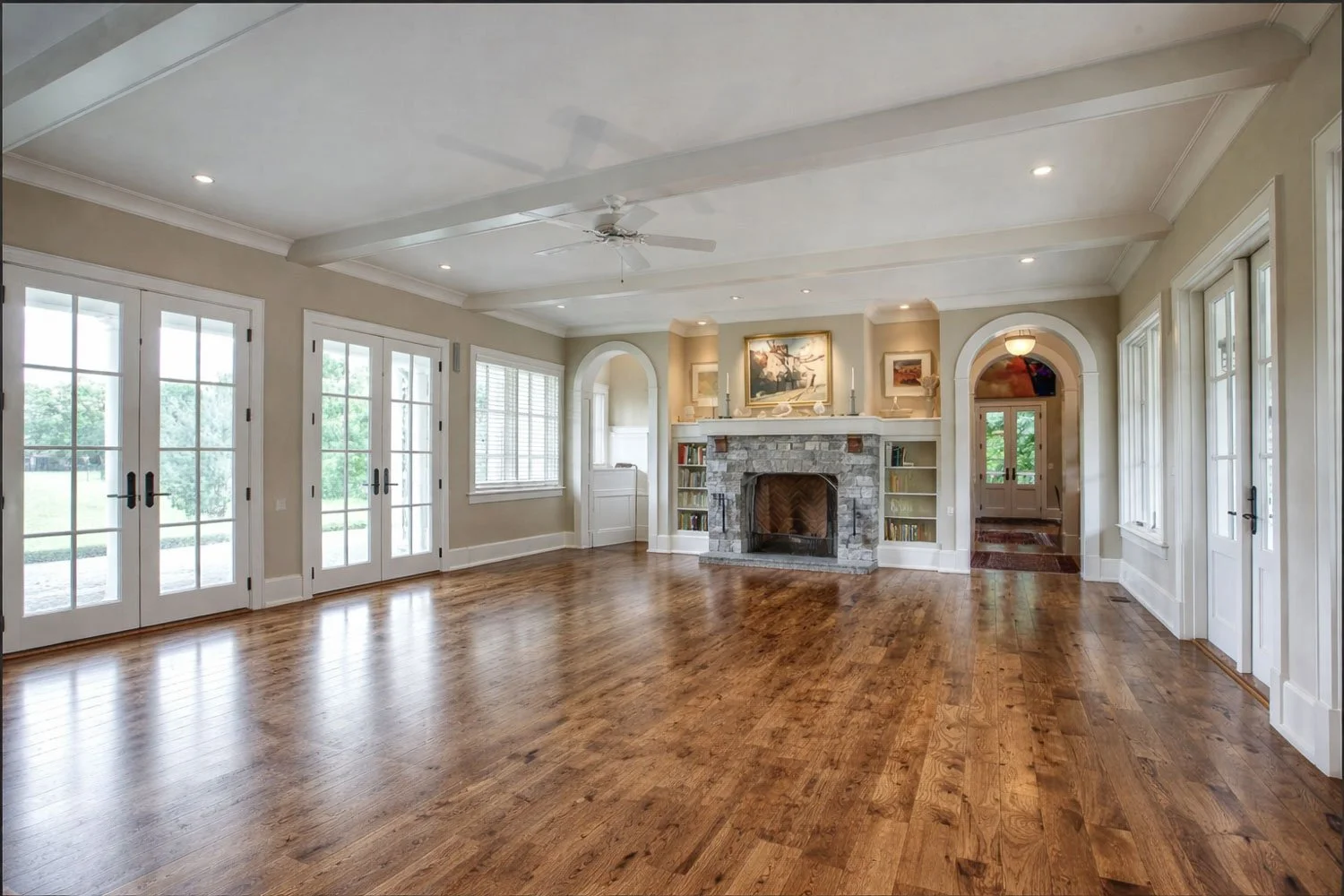 Before photo of a room design project showing the starting point of a full room makeover transformation.