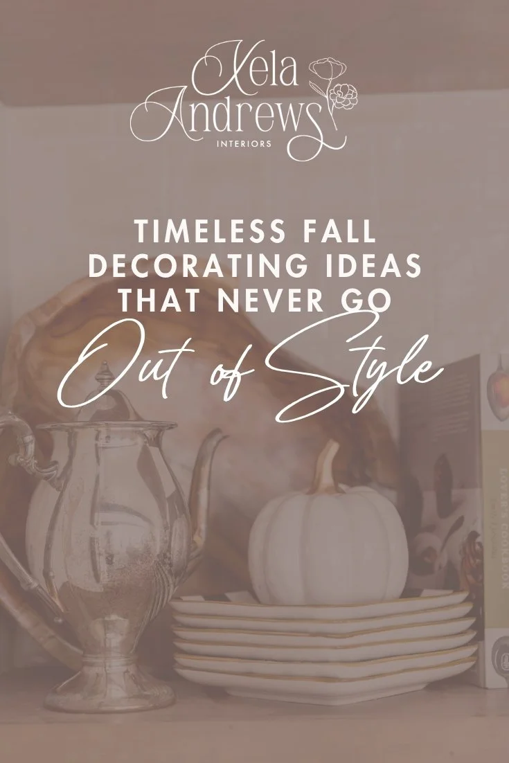 Guide to timeless interior and exterior fall decor.