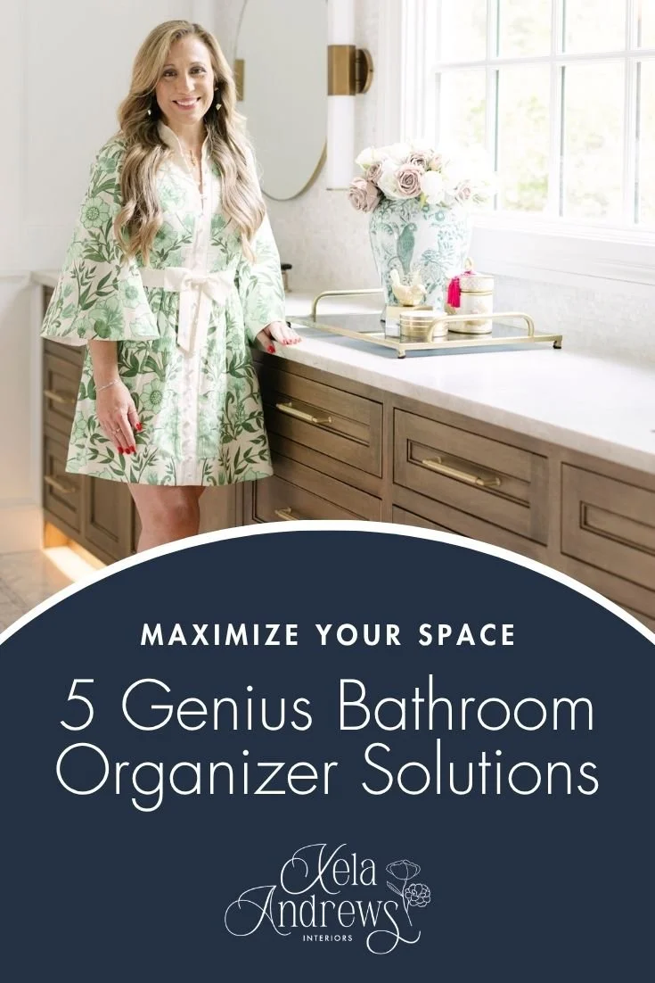 Genius bathroom organizer solutions for your space.