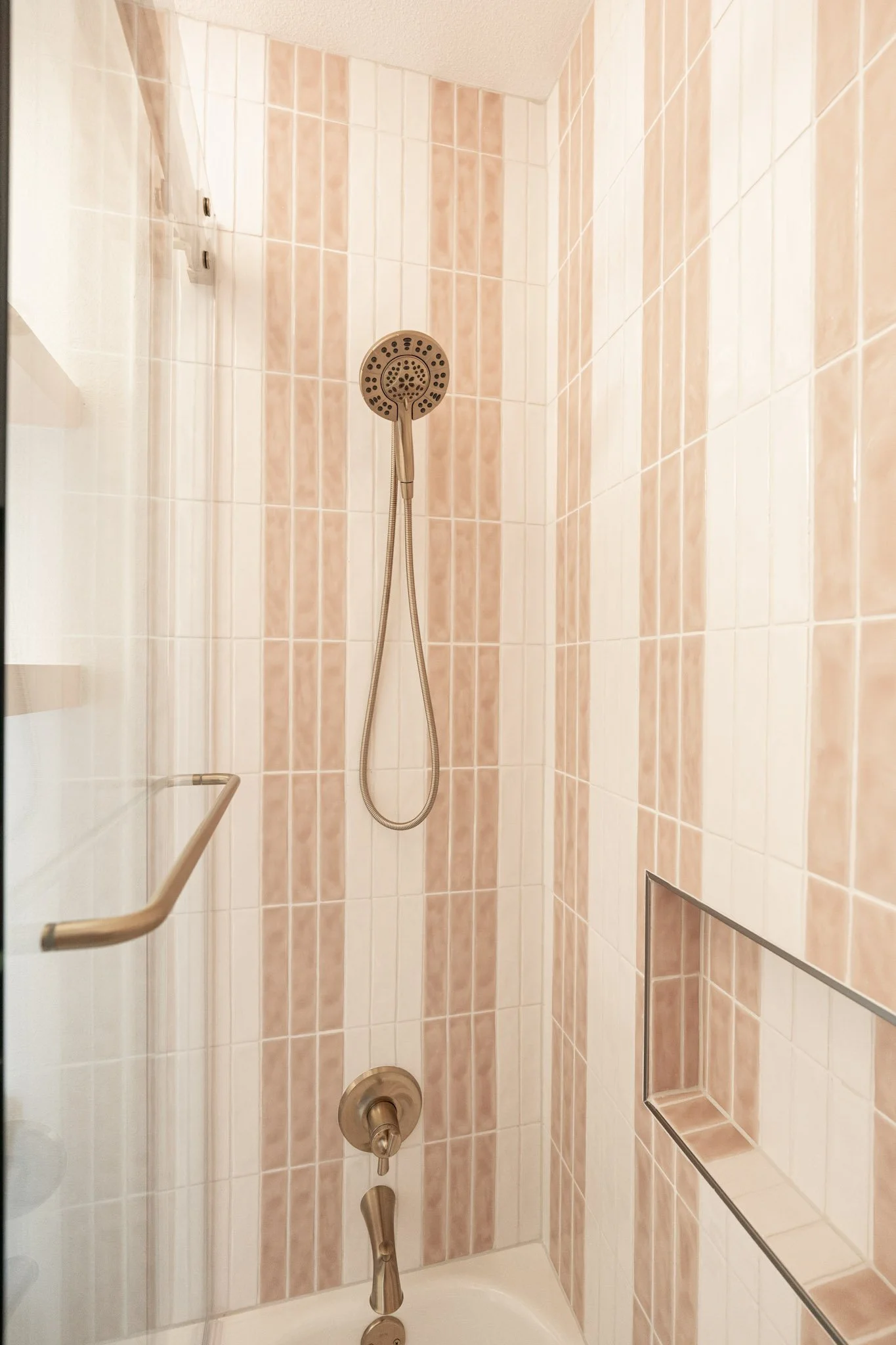 Unique tile showcases trending decor concepts.