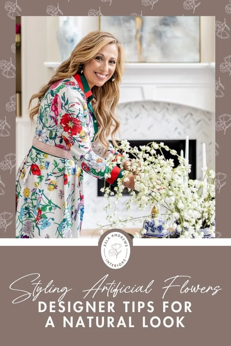Styling artificial flowers designer tips for a natural look.
