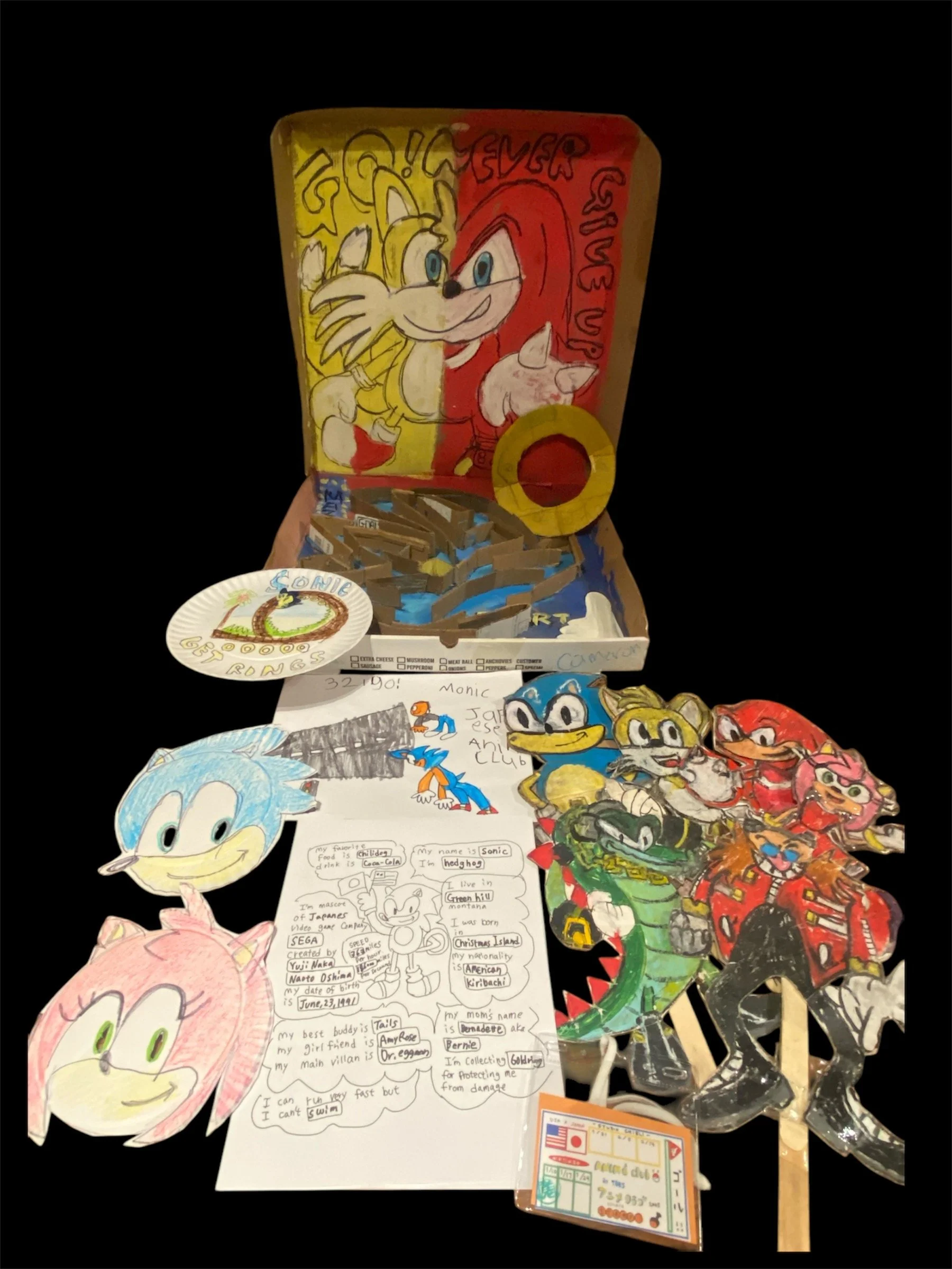 Make sonic bord game!