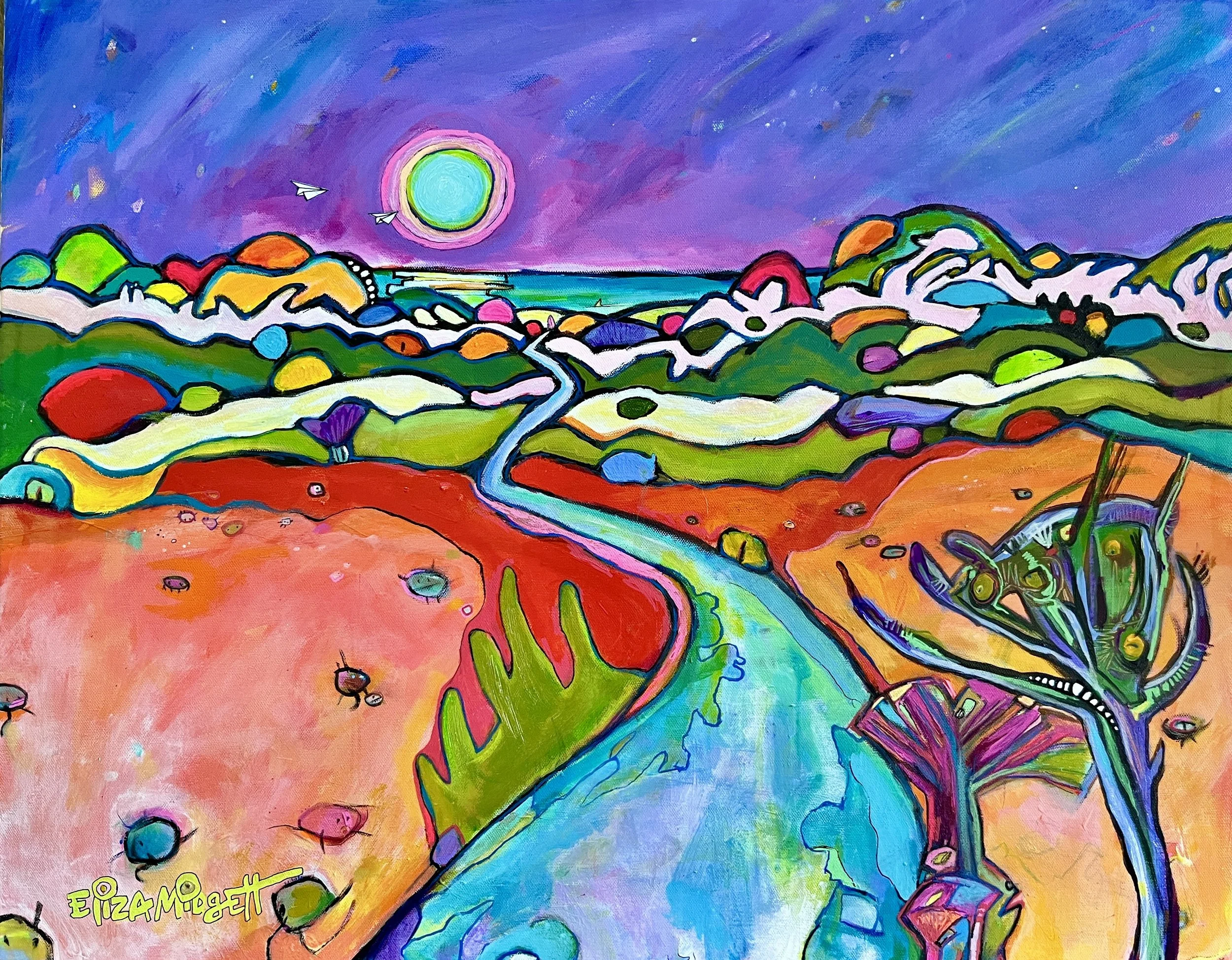 *the Secrets
22 x 28
Mixed Media on Canvas
Original Sold, giclee's available.
$1500.