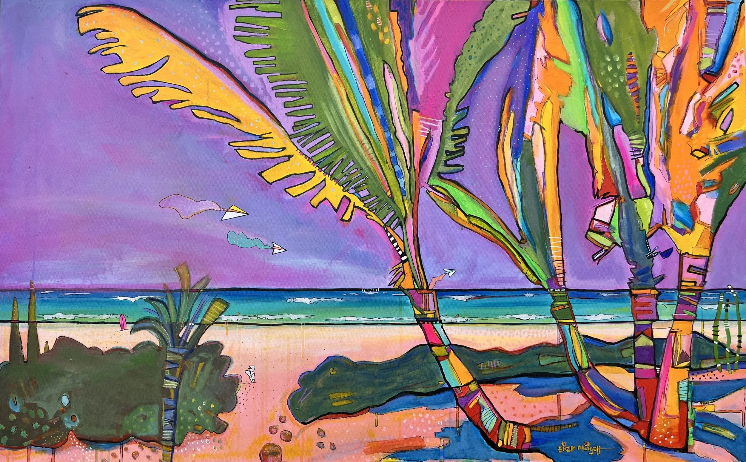 The painted palms
30 x 48 $2500
SOLD